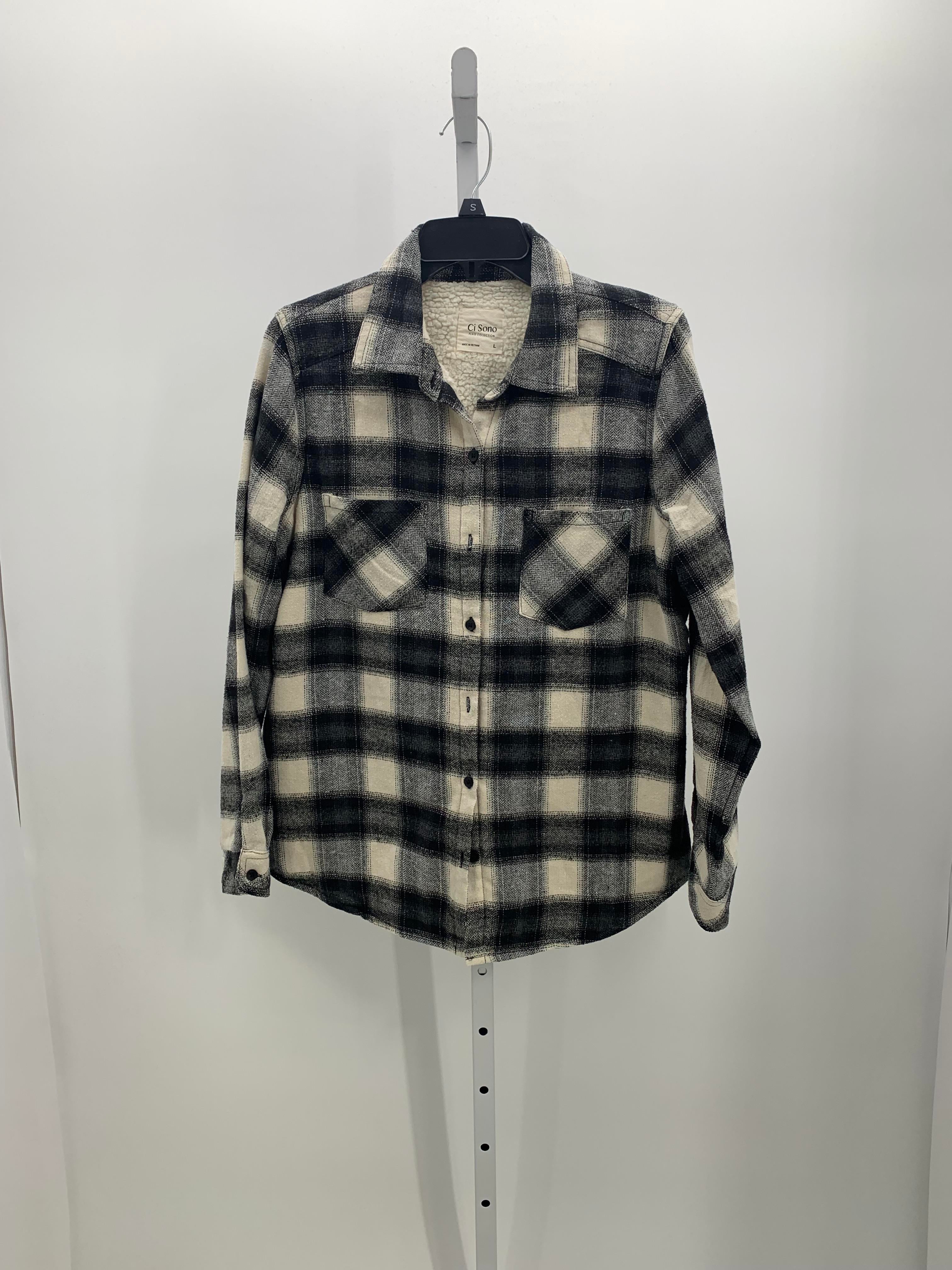 Ci Sono Size Large Misses Long Sleeve Shirt