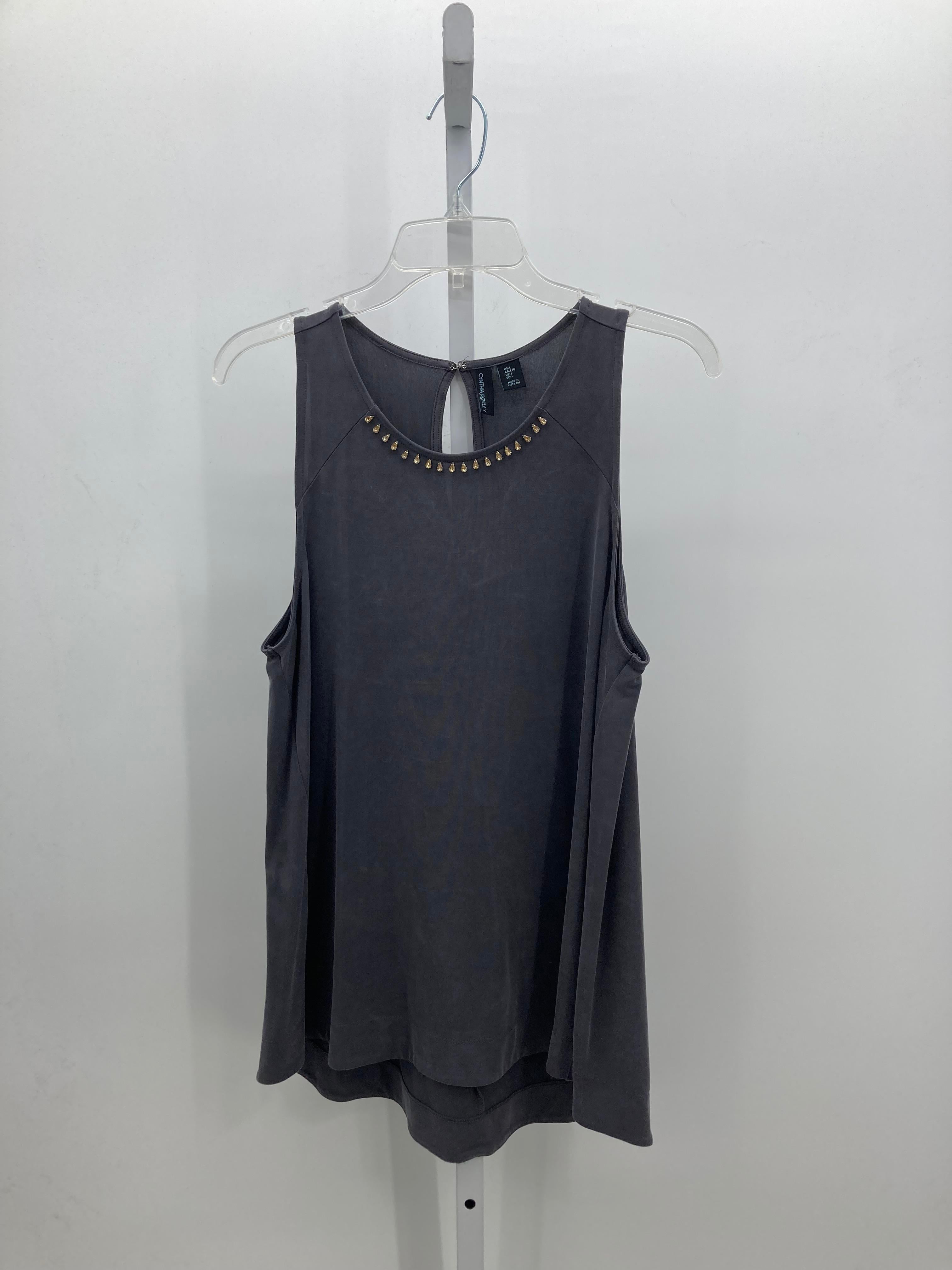 Cynthia Rowley Size Large Misses Sleeveless Shirt