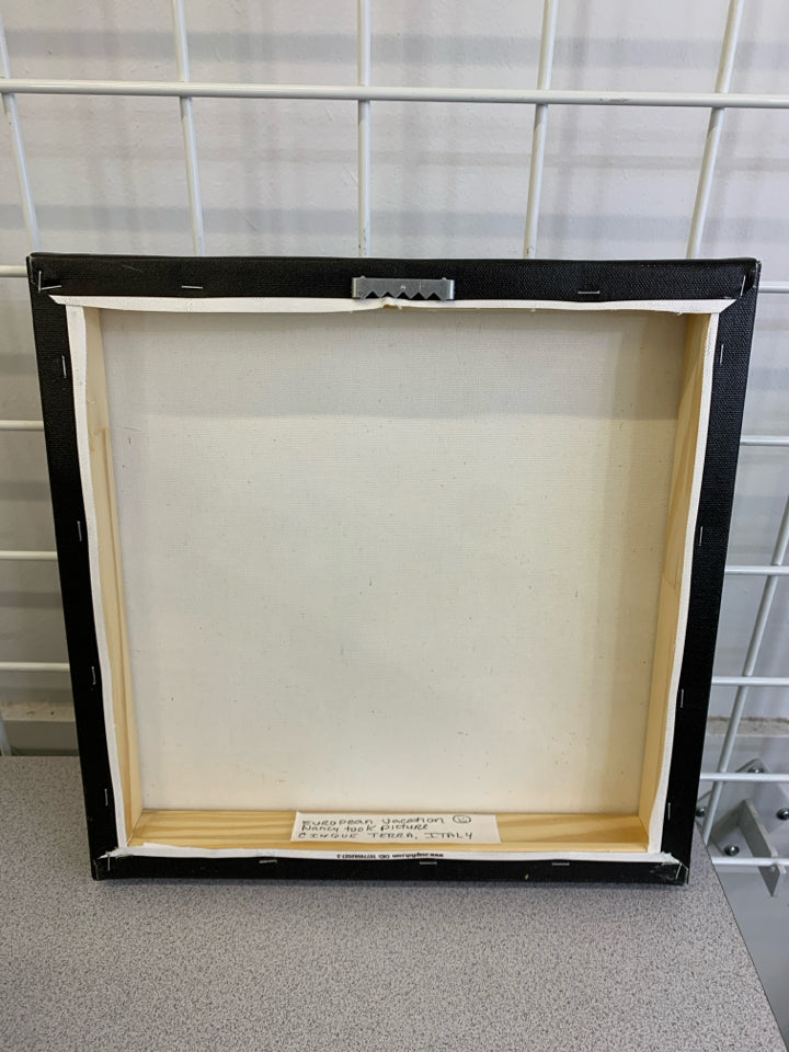 ITALY BEACH CANVAS PRINT.