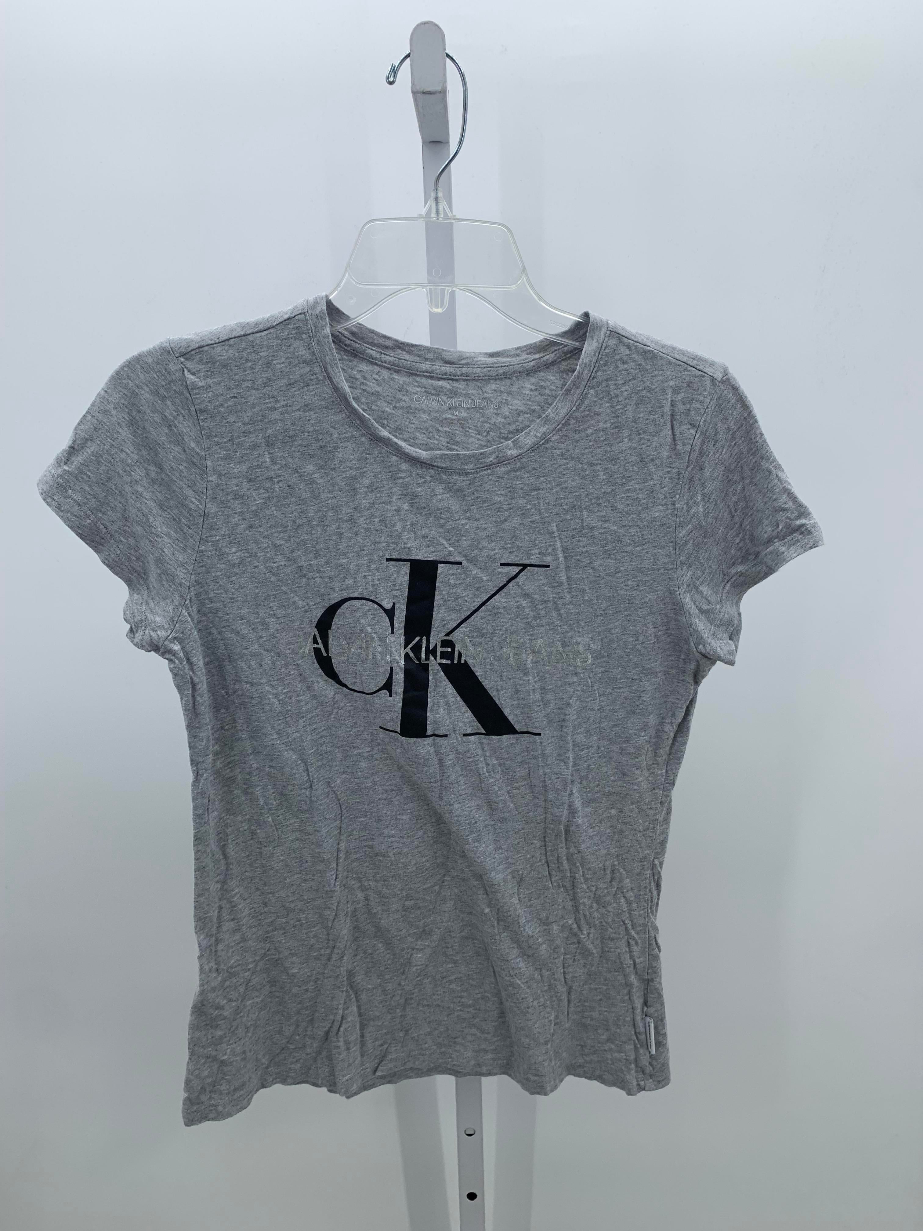 Calvin Klein Size Medium Misses Short Sleeve Shirt