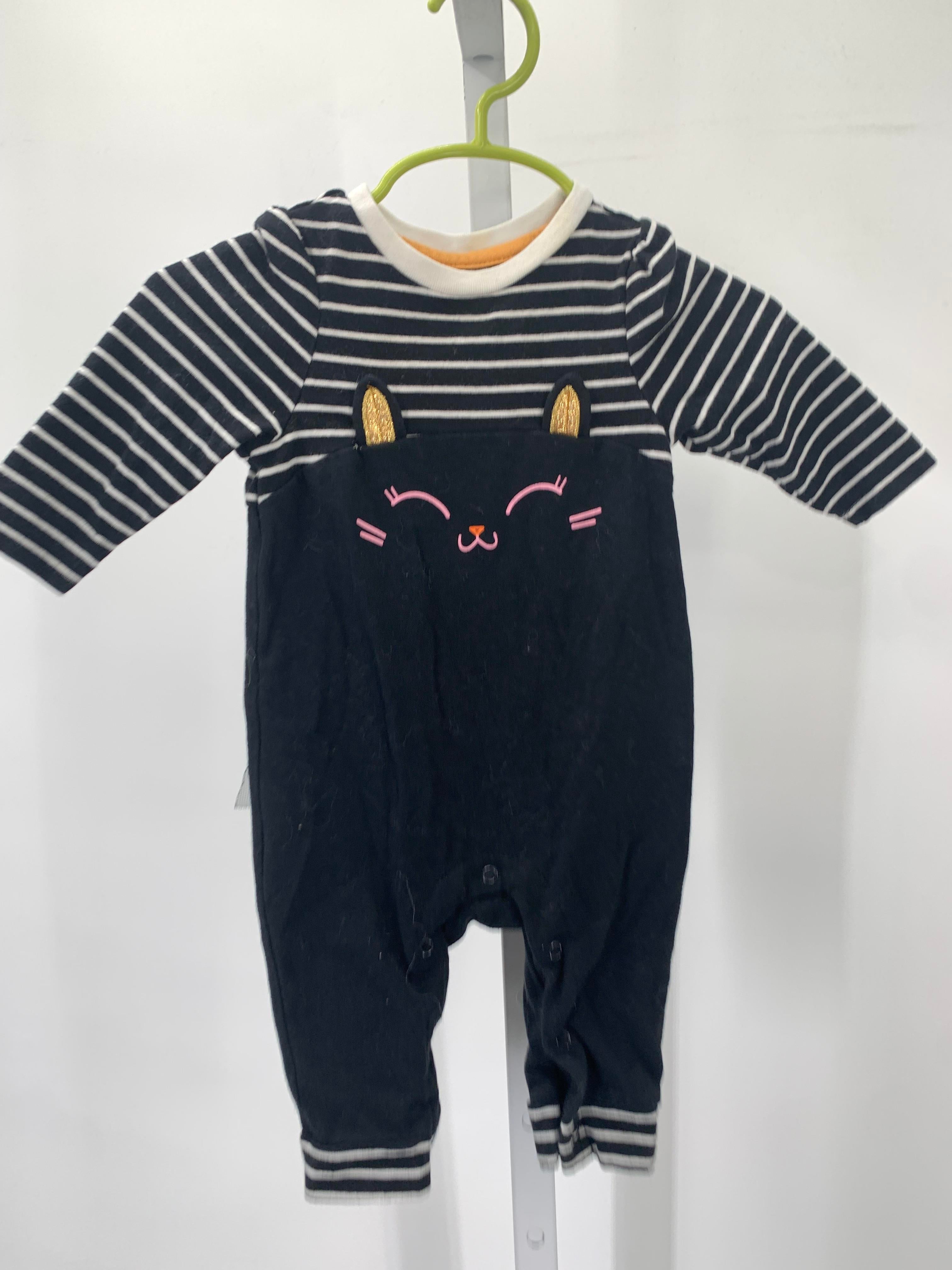 Cat & Jack Size 0-3 months Girls Long Slv. Romper