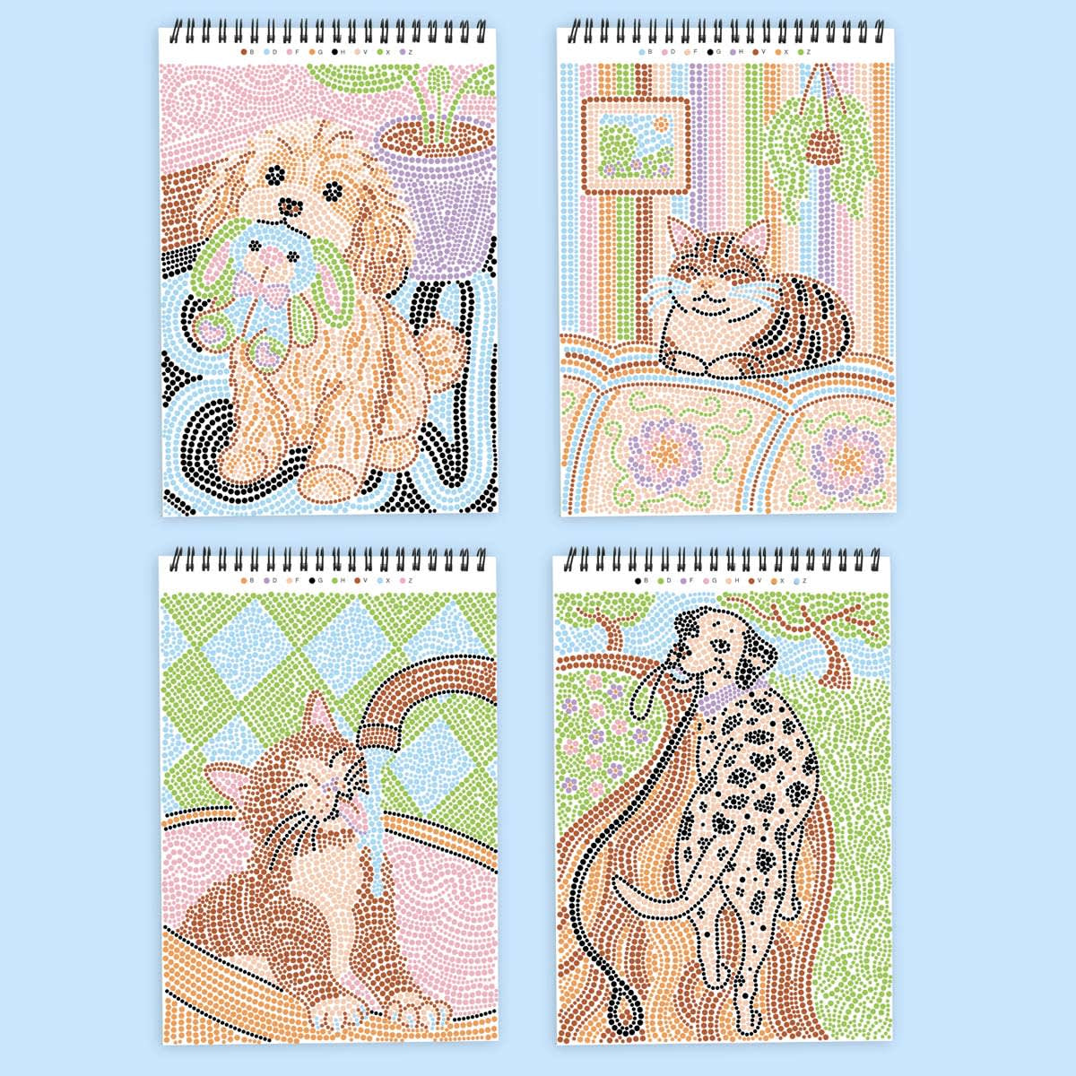 New FlowArt Dot-By-Letter, Wags & Whiskers