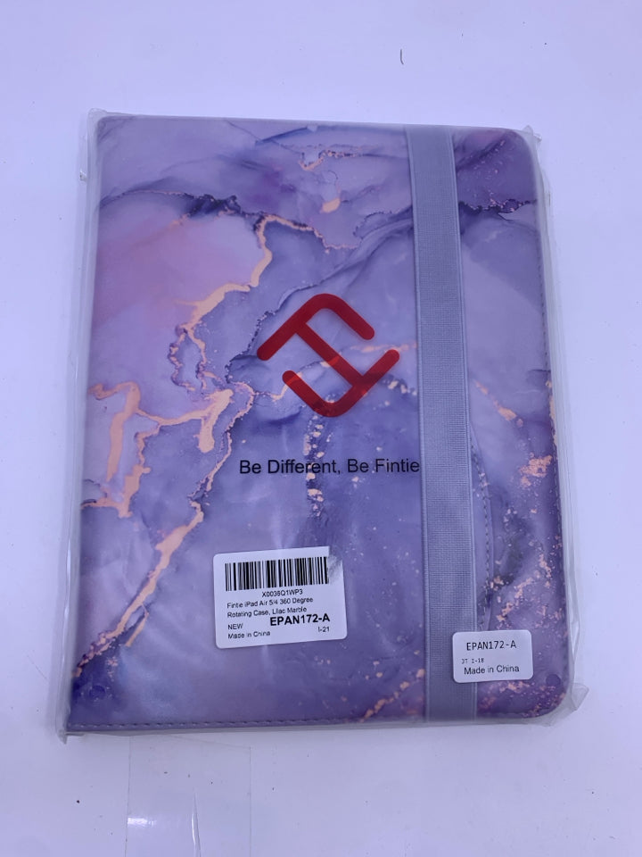 NIP PURPLE MARBLE IPAD CASE GEN 4/5.