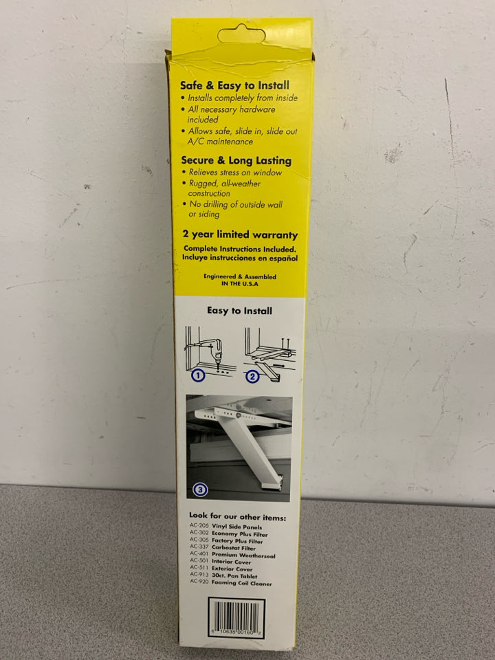 NIB UNIVERSAL AIR CONDITIONER SUPPORT.