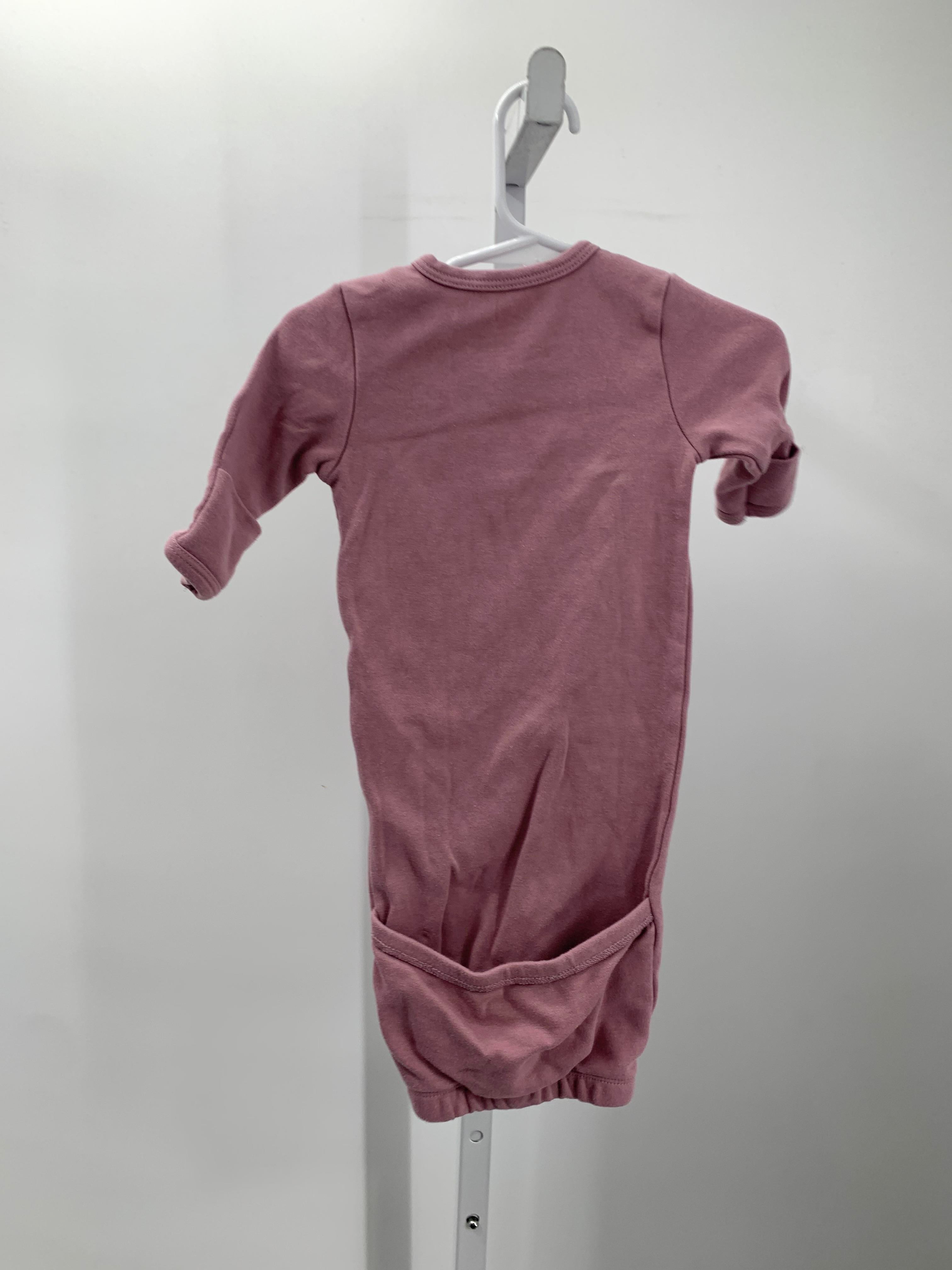 Size 0-3 months Girls Gown Sleeper