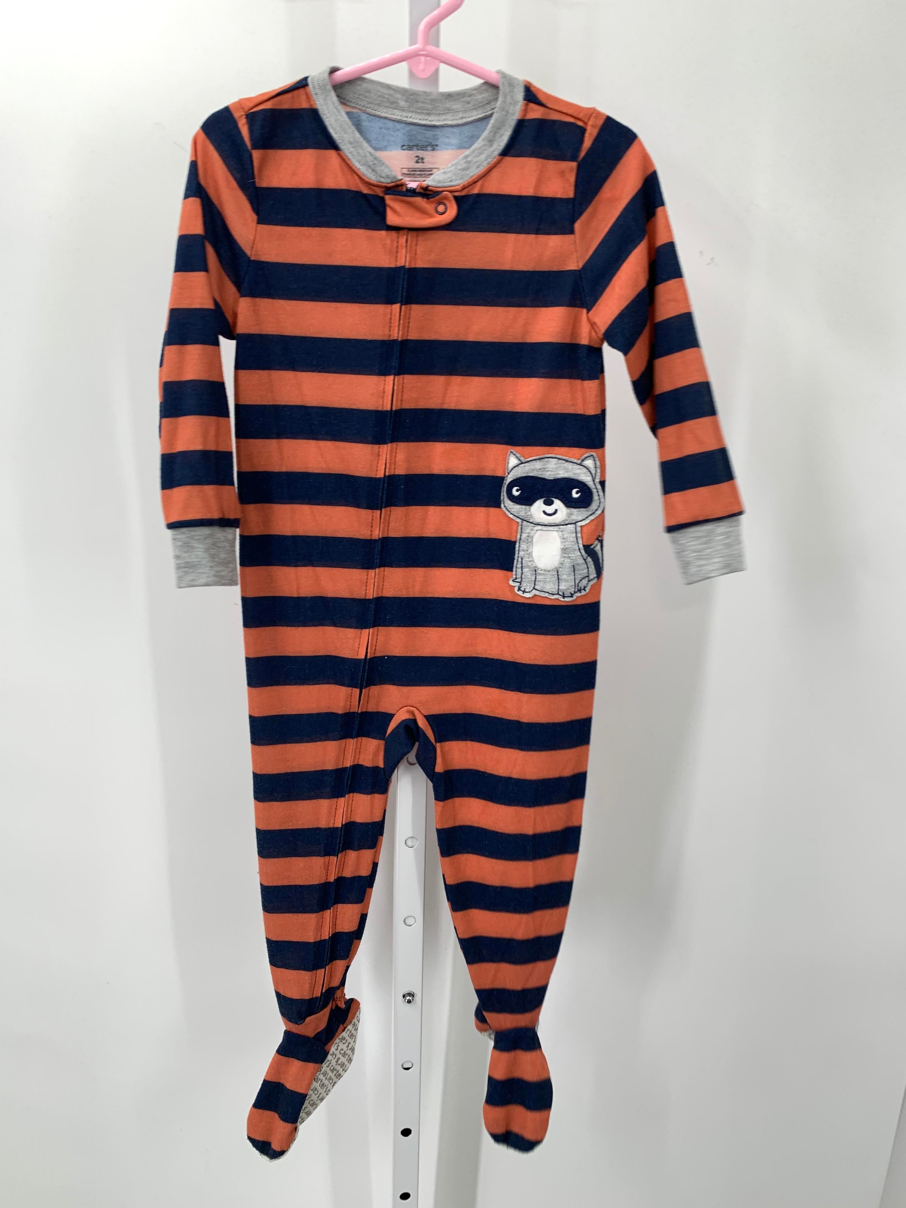 NAVY STRIPES RACCOON