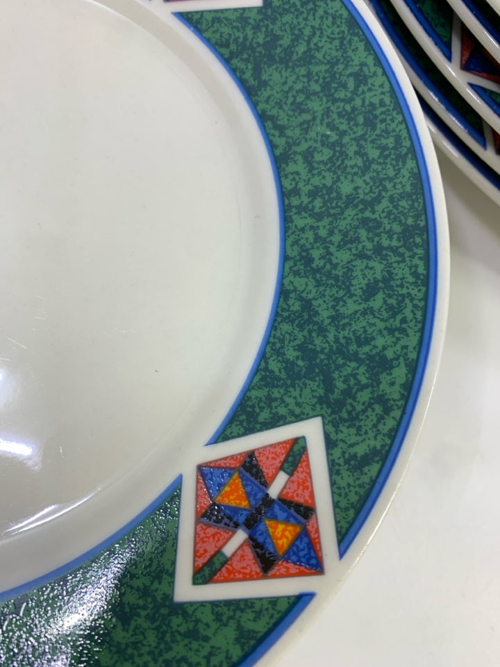 18PC LYNNS AVANEL STONEWARE SVC FOR 6.