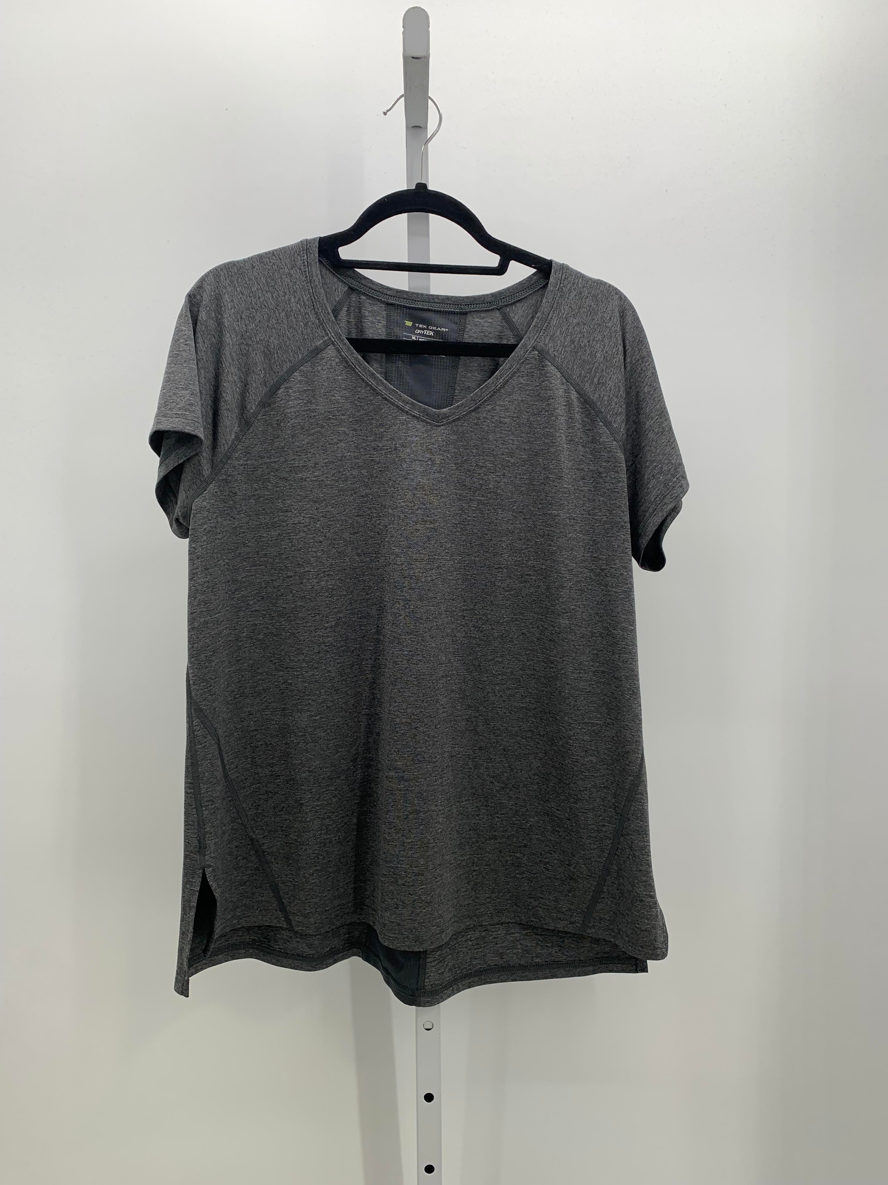 Tek Gear Size Extra Large Misses Short Sleeve Shirt