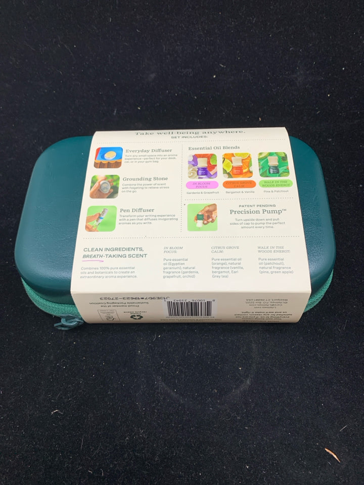NIP GREEN CASE LIFELINES SENSORY ESSENTIALS TRAVEL SET