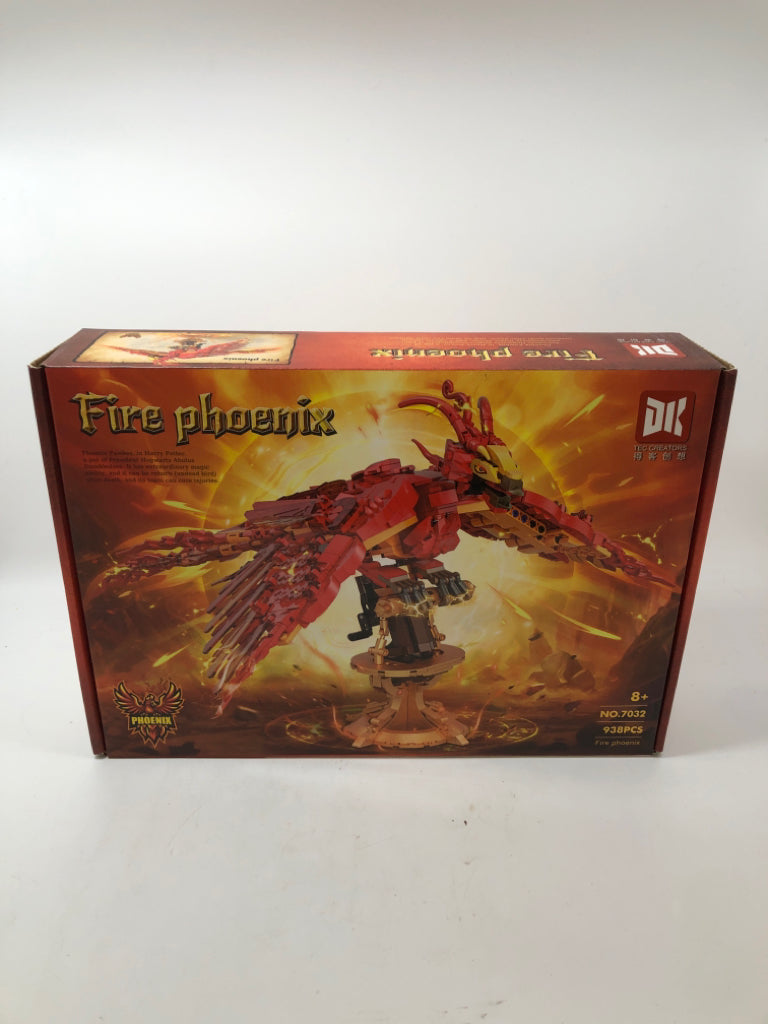 NIB FIRE PHOENIX BLOCK BUILDING CRAFT.