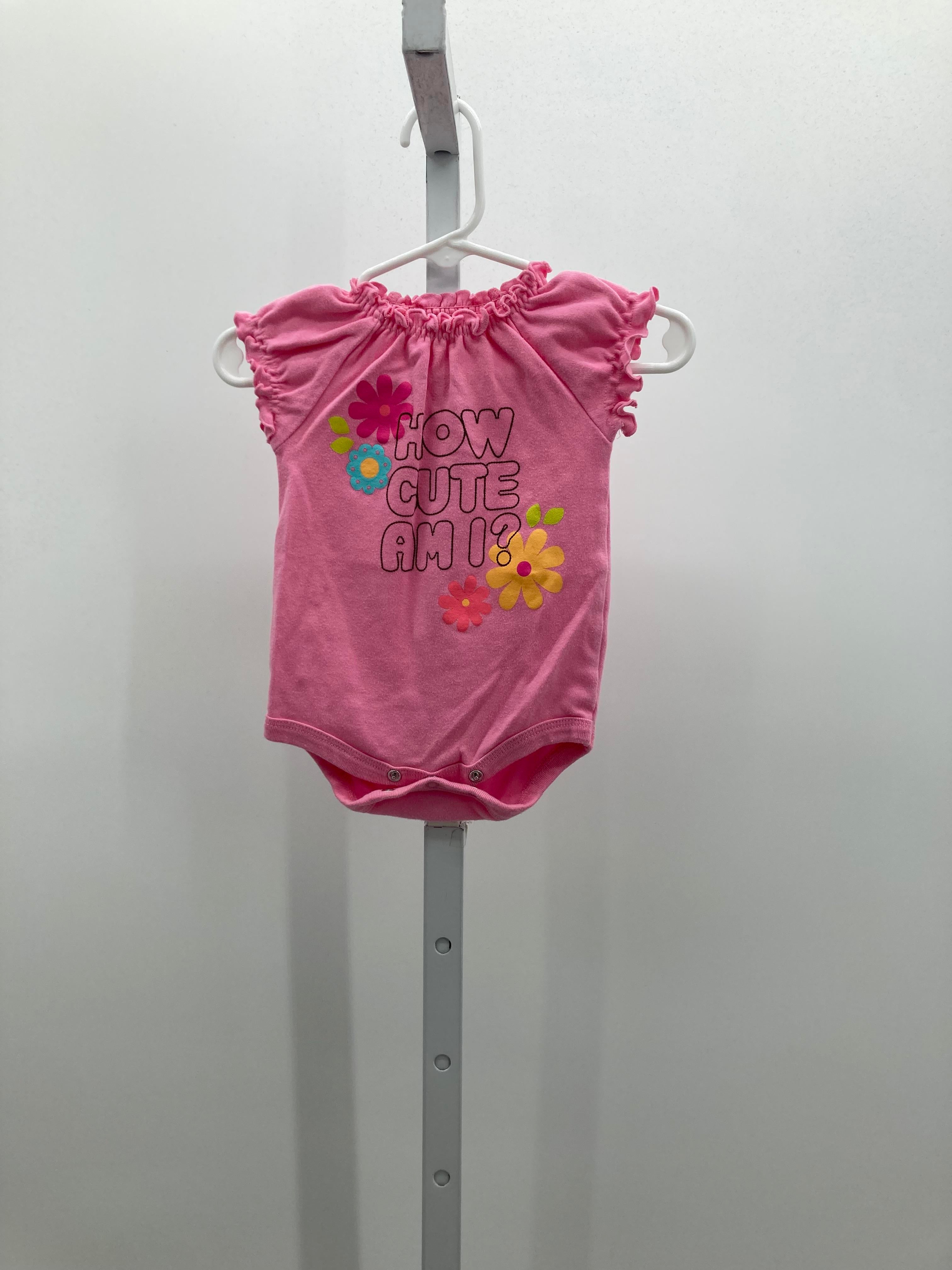Circo Size Newborn Girls Short Sleeve Shirt