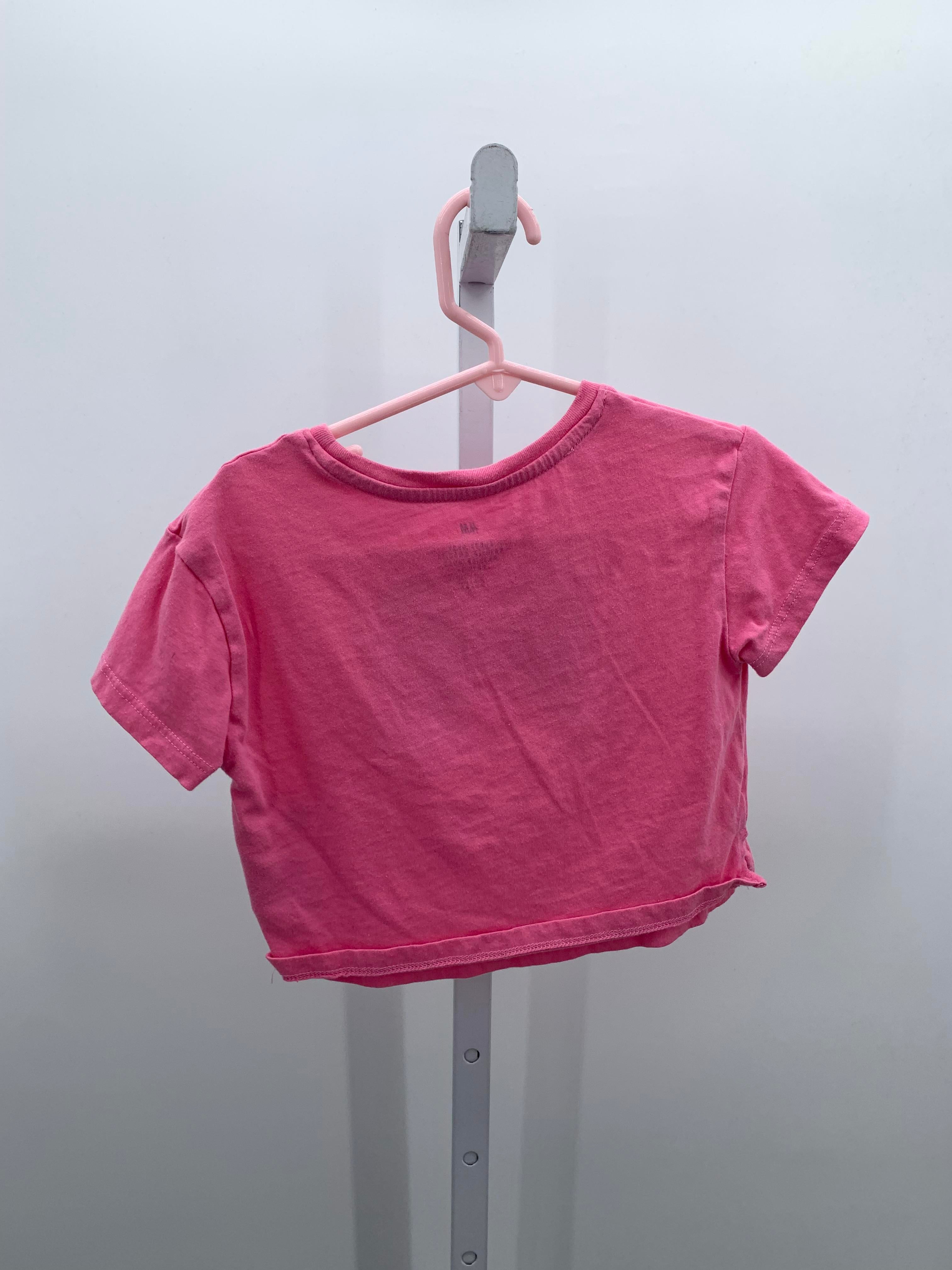 H&M Size 2T Girls Short Sleeve Shirt