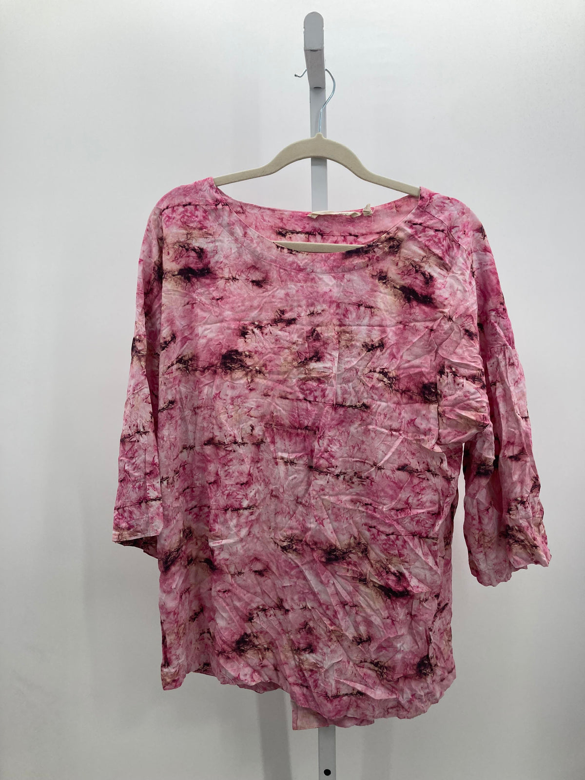 Soft Surroundings Size Large Misses 3/4 Sleeve Shirt