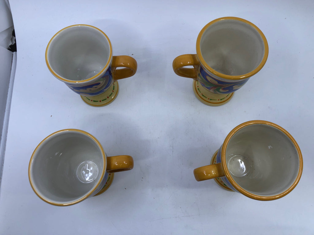 16PC SVC 4- VILLA DELLA LUNA DISH SET W/BOOK.