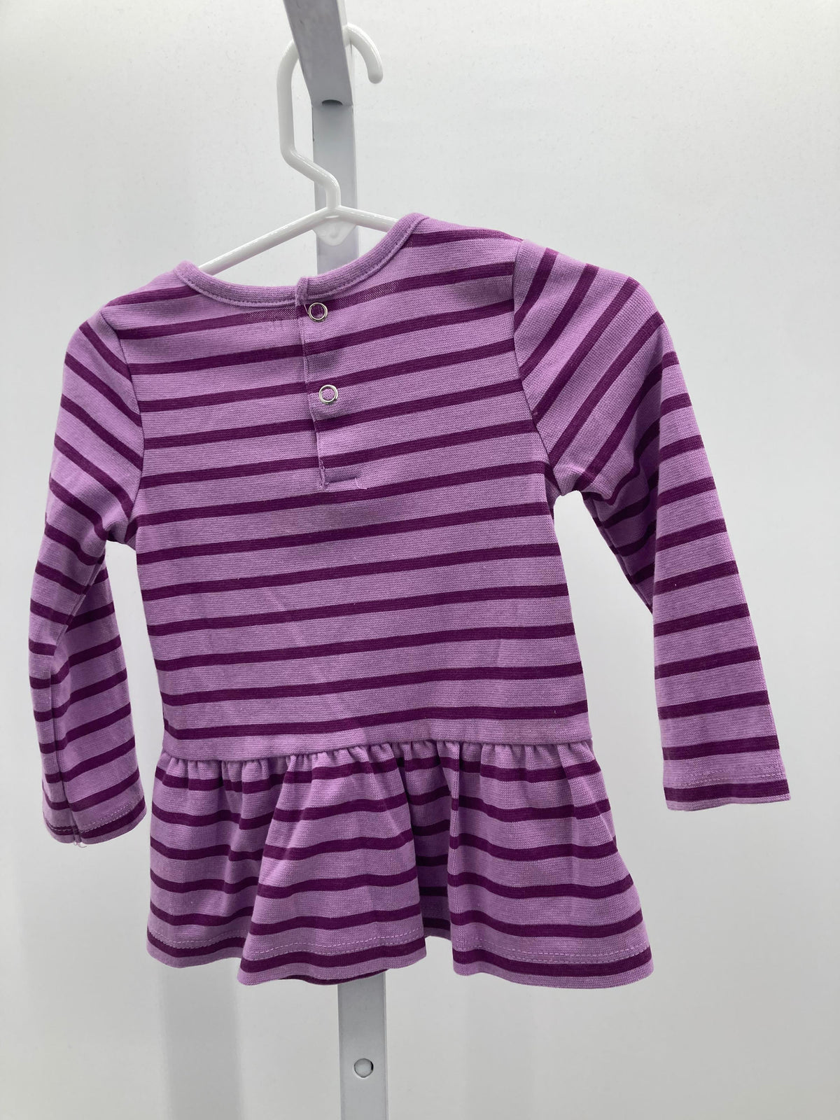 Hanes Size 18-24 Months Girls Long Sleeve Shirt