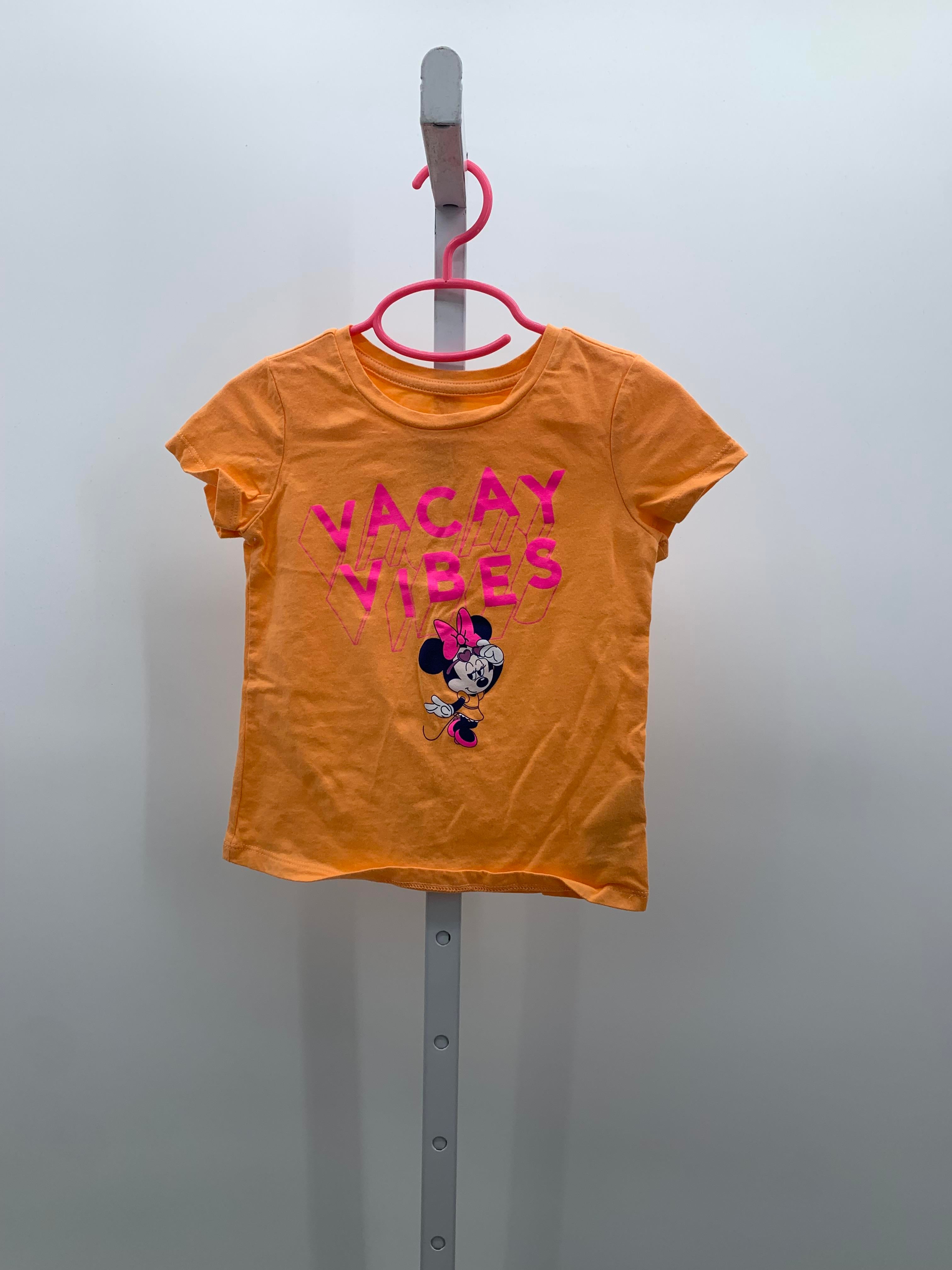 Size 4T Girls Short Sleeve Shirt