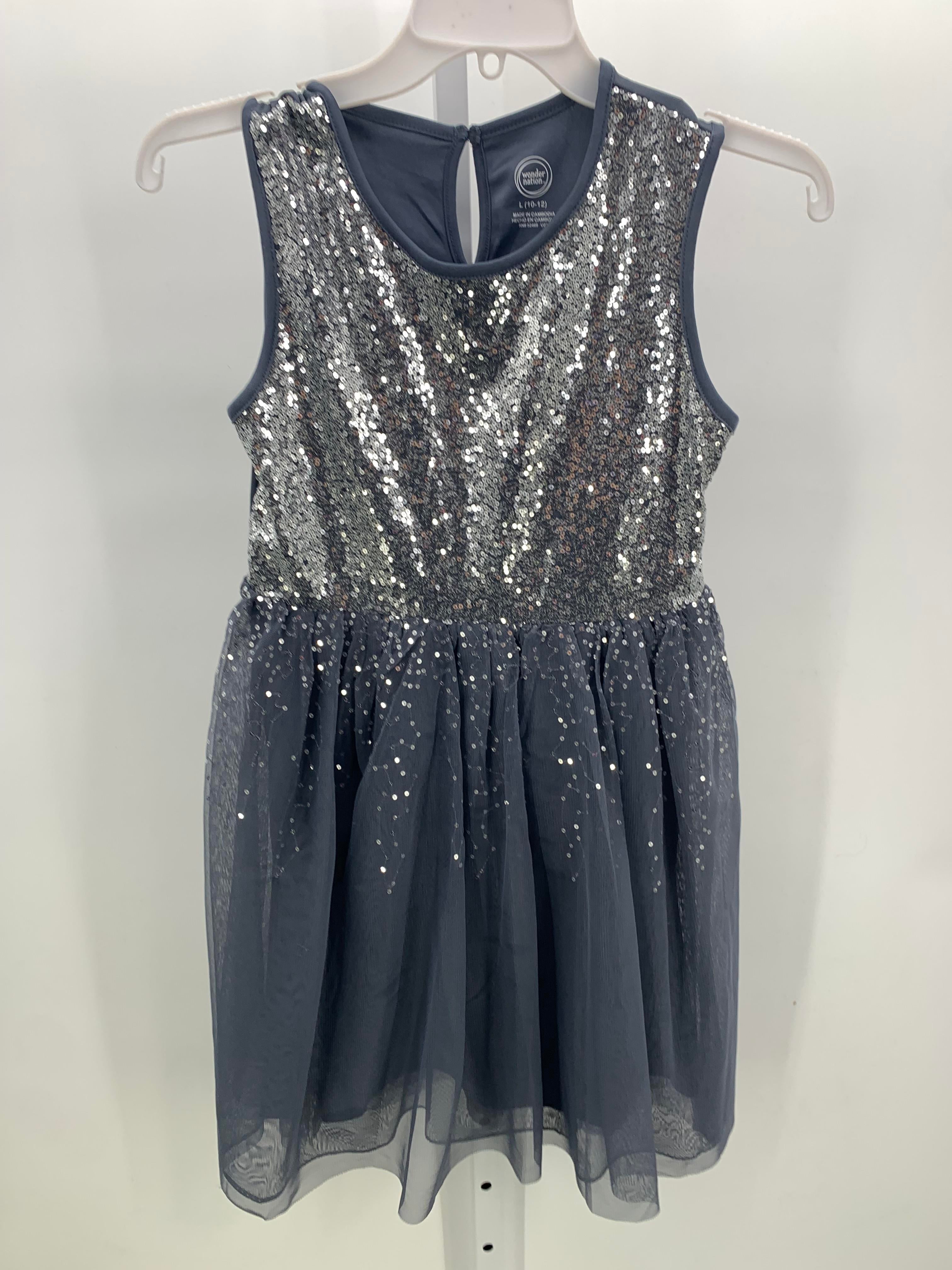 Wonder Nation Size 10-12 Girls Sleeveless Dress