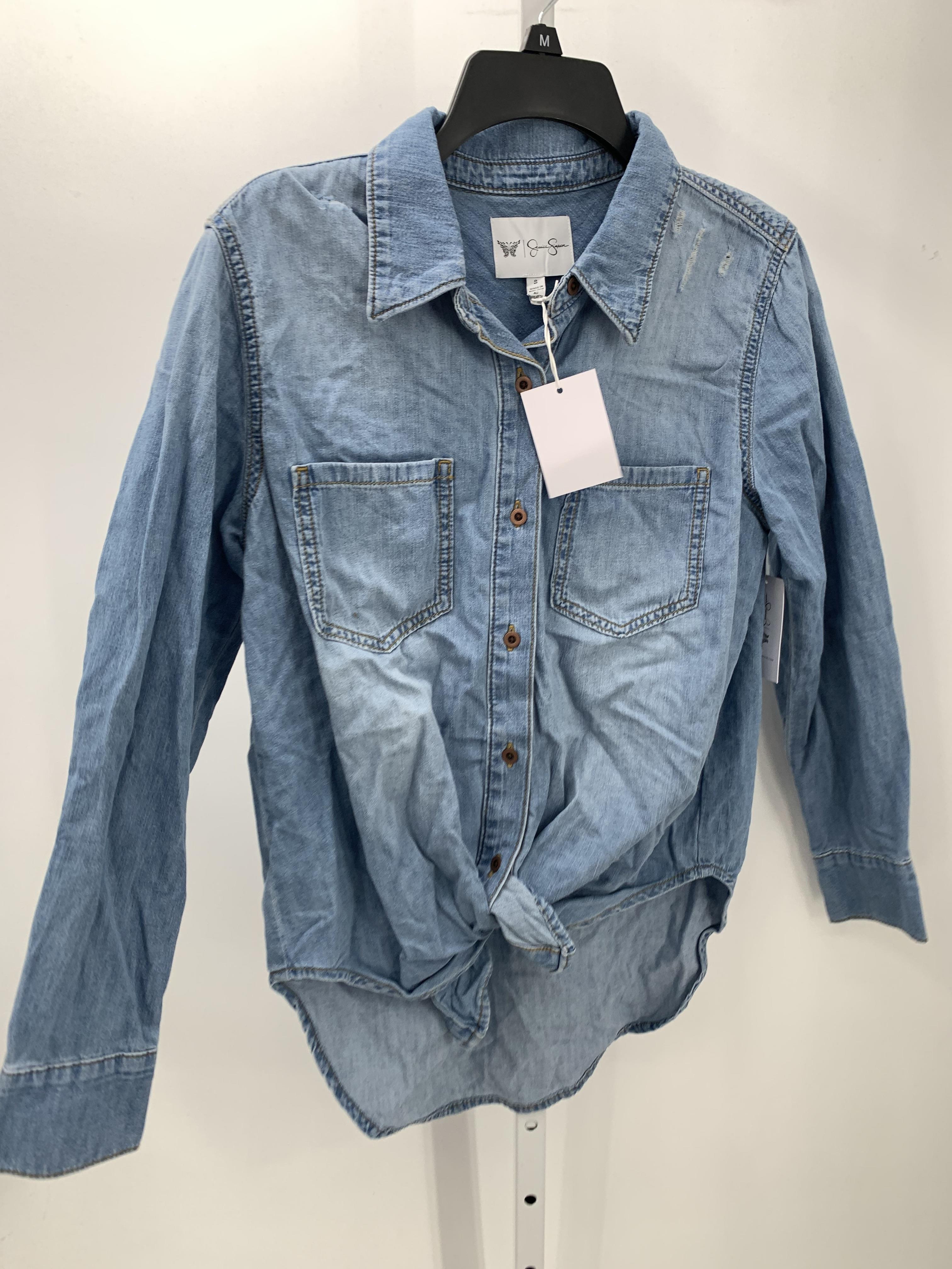 Jessica Simpson Size Small Misses Long Sleeve Shirt