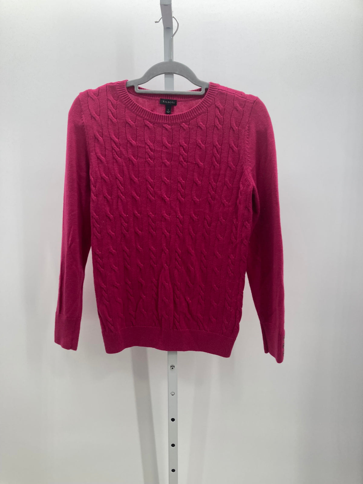 Talbots Size Large Misses Long Slv Sweater