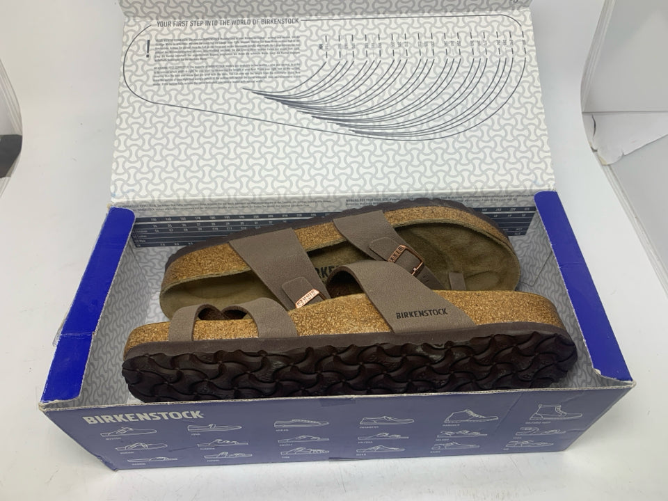 Birkenstock Mayari Mocha Adjustable Buckle Straps Sandals