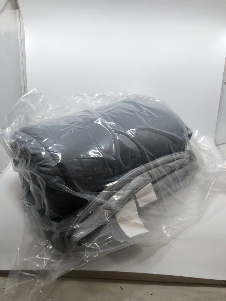 NIB GREY COMFORTER SET.