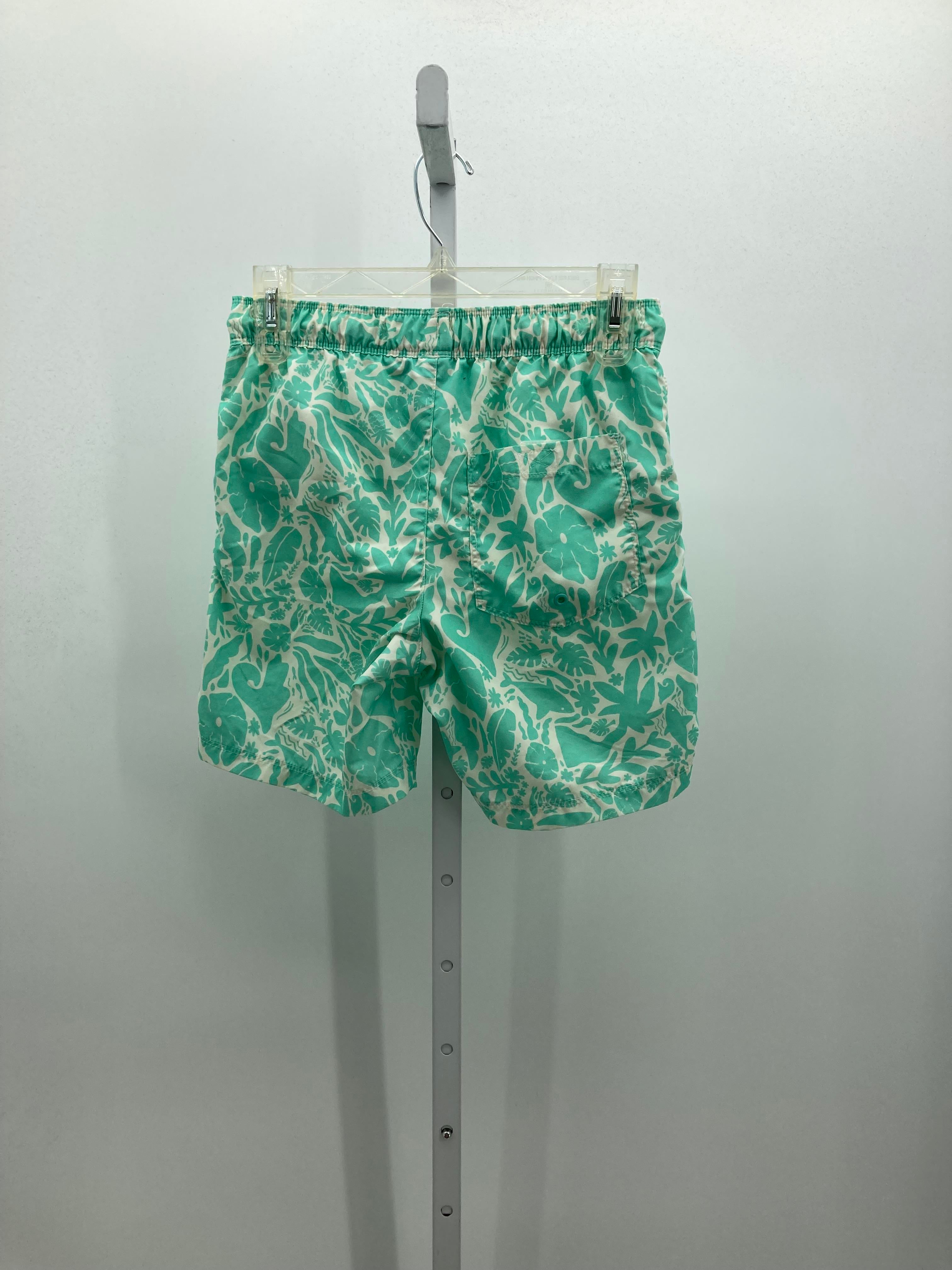 AQUA/ WHITE TRUNKS