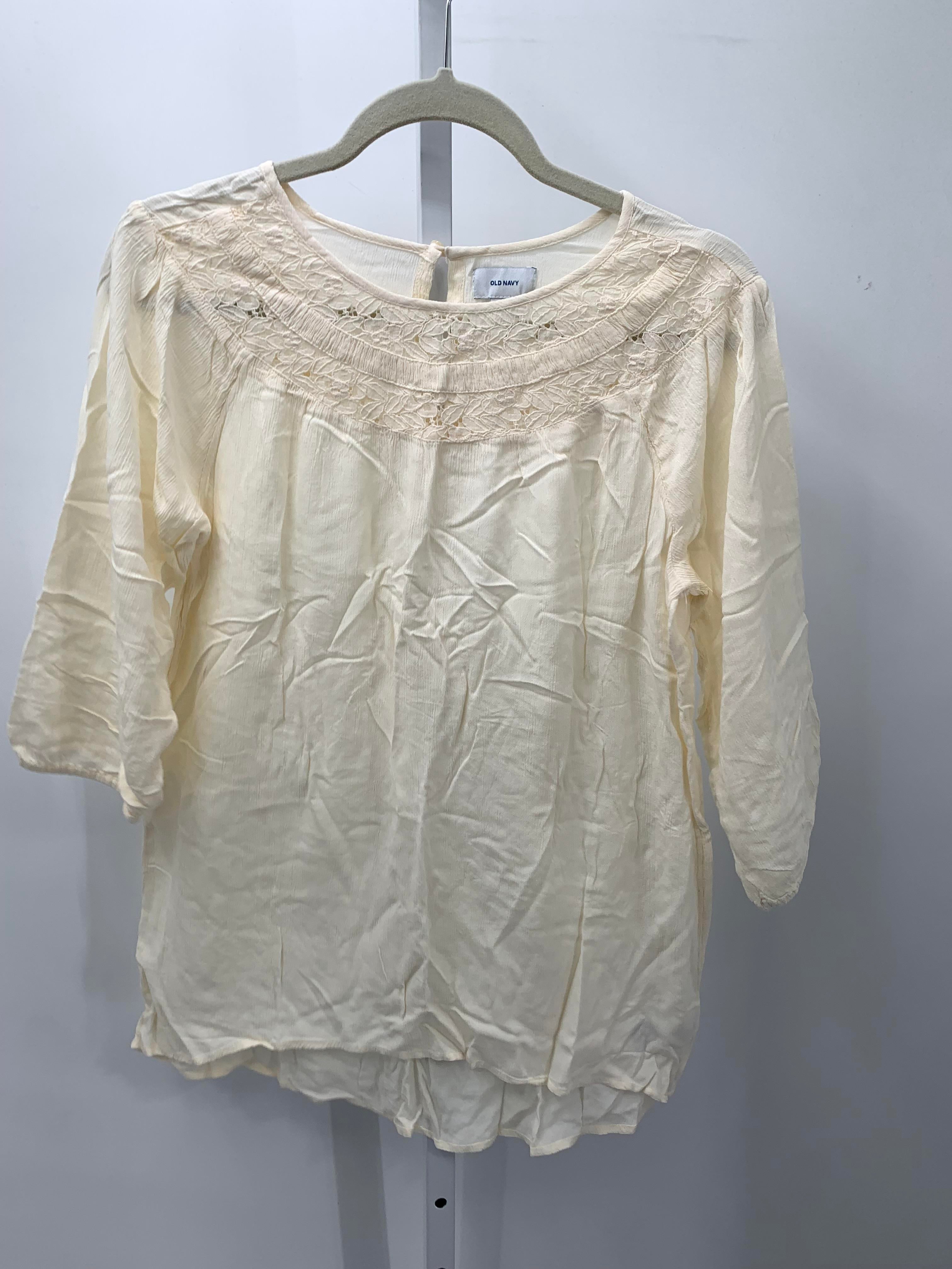 Old Navy Size 16 Plus Girls 3/4 Sleeve Shirt