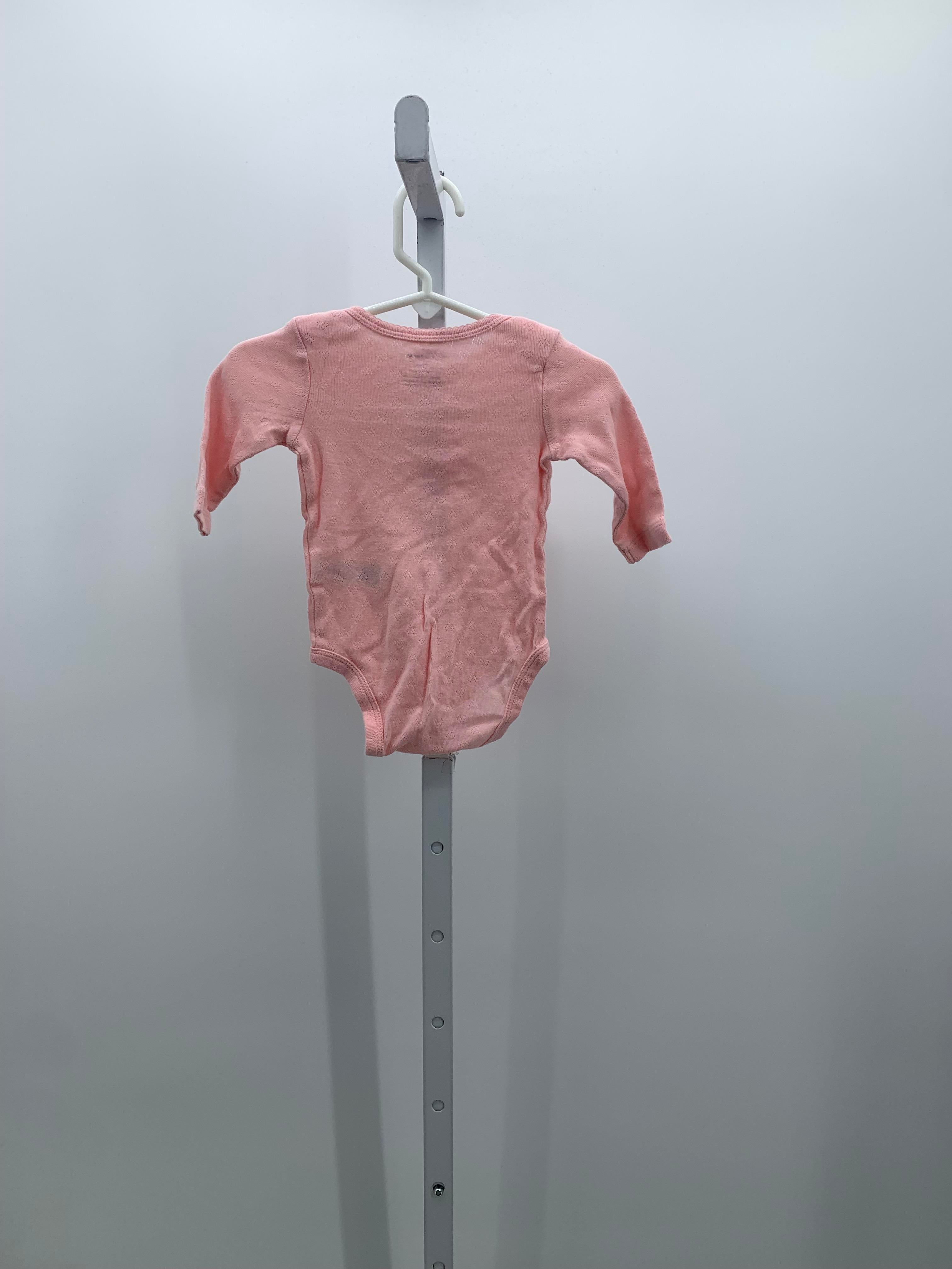 Carters Size 3 Months Girls Long Sleeve Shirt