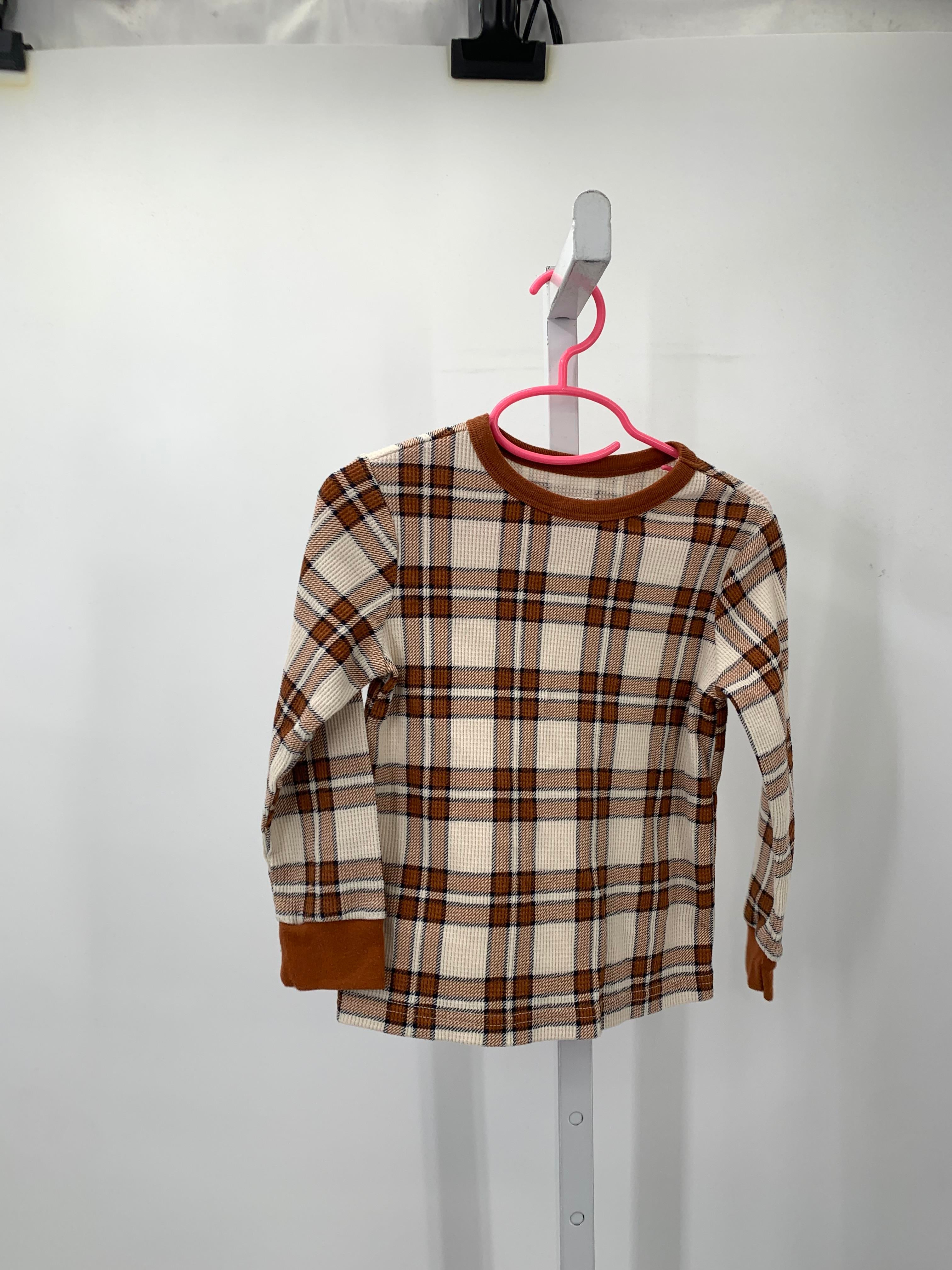 WAFFLE KNIT PLAID