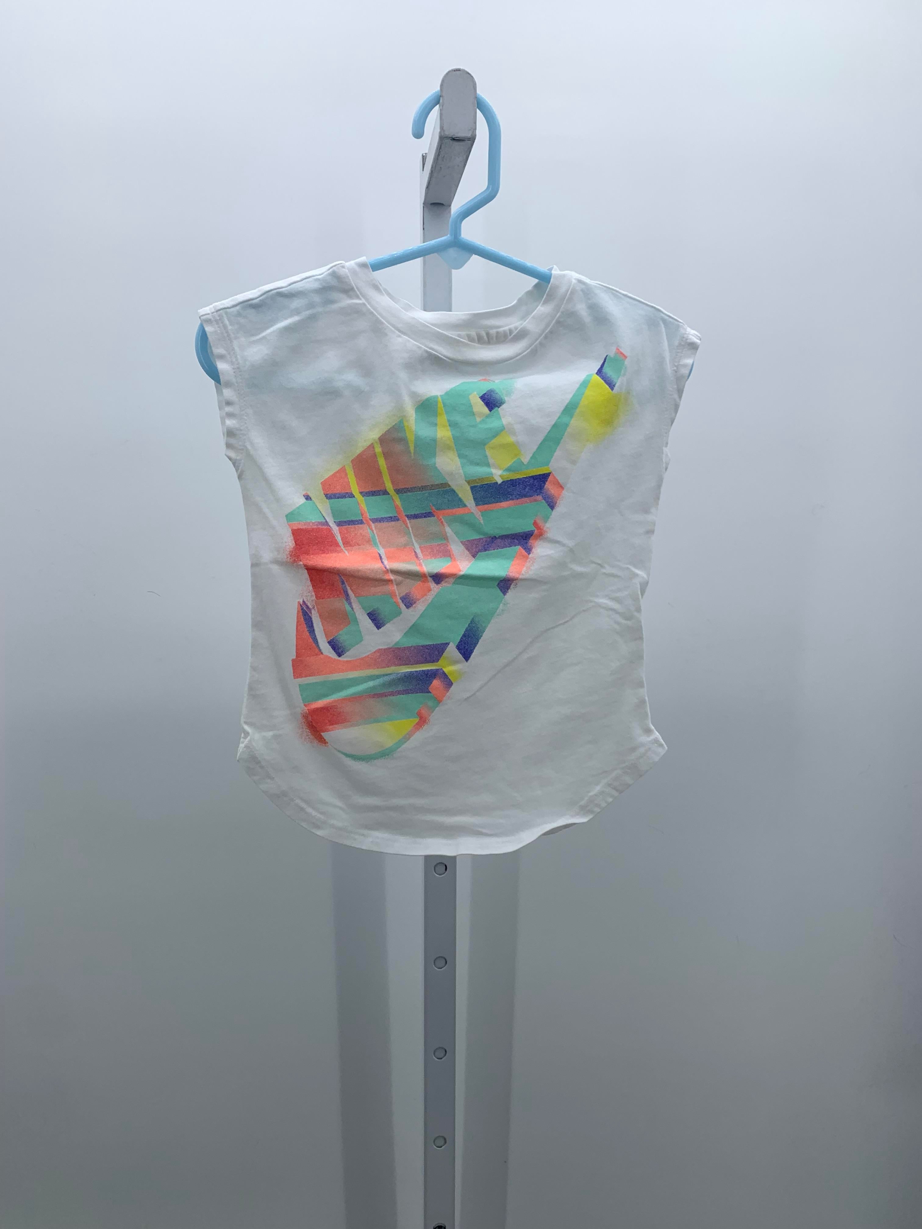 Nike Size 2T Girls Short Sleeve Shirt