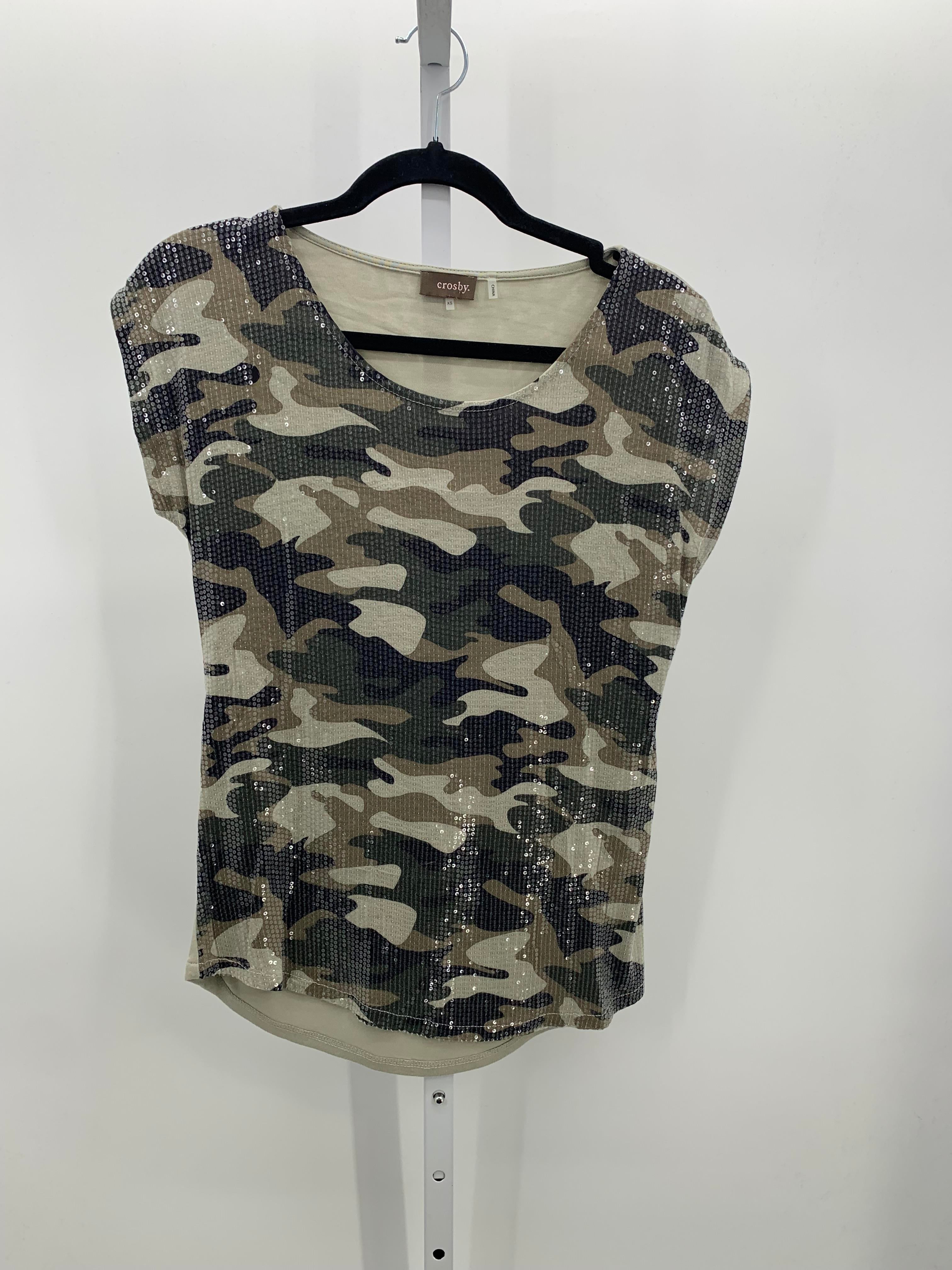 Size X Small Misses Short Sleeve Shirt