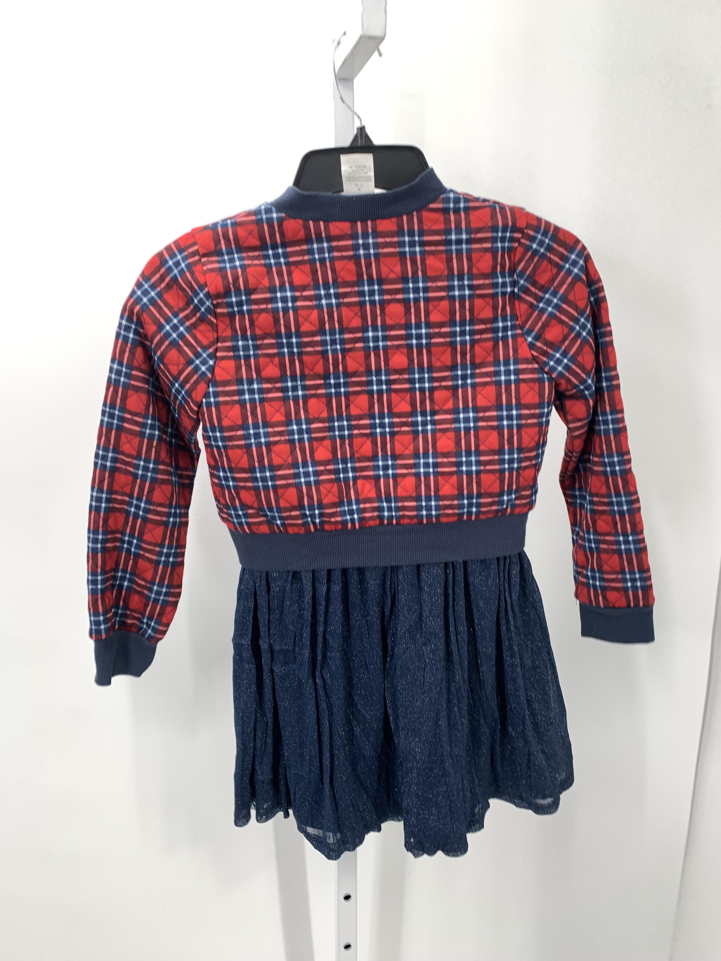 PLAID JACKET SILVER MESH SKIRT