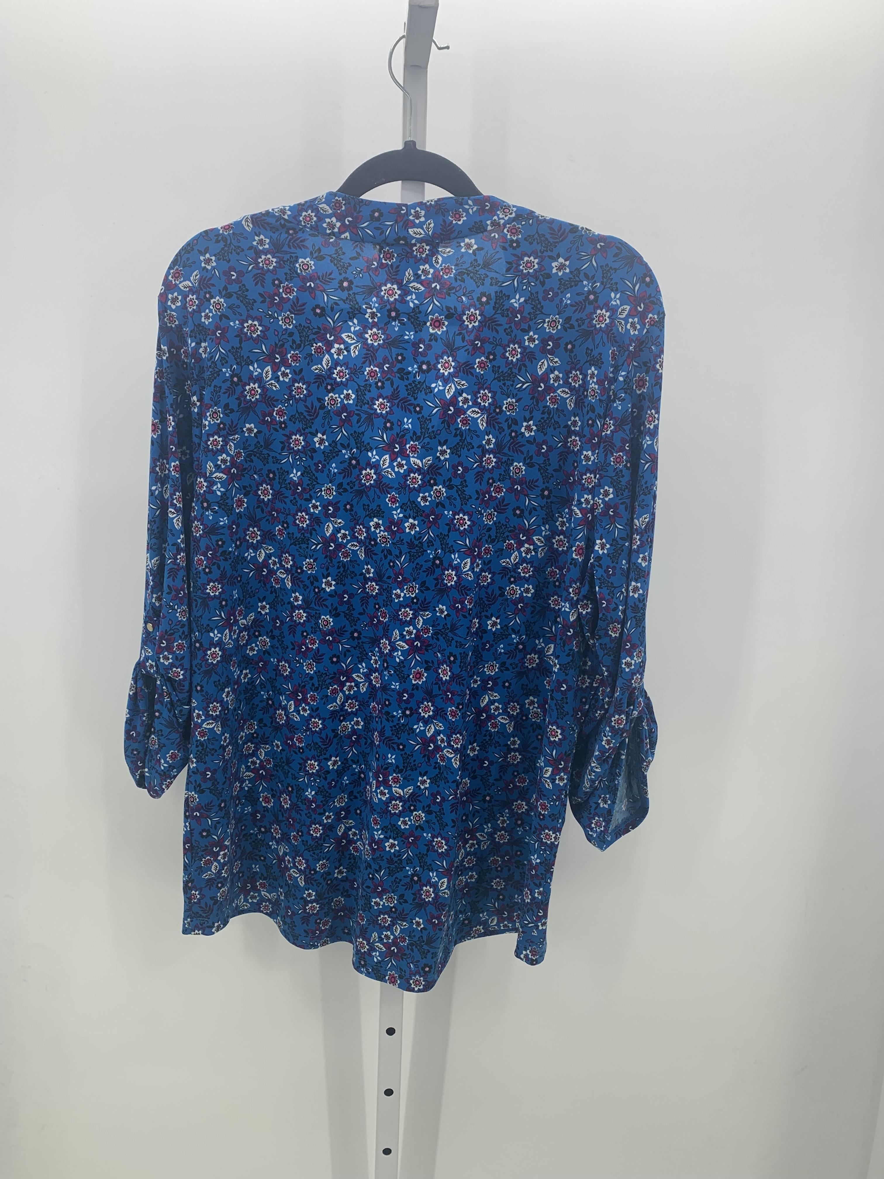 Liz Claiborne Size Extra Large Misses 3/4 Sleeve Shirt