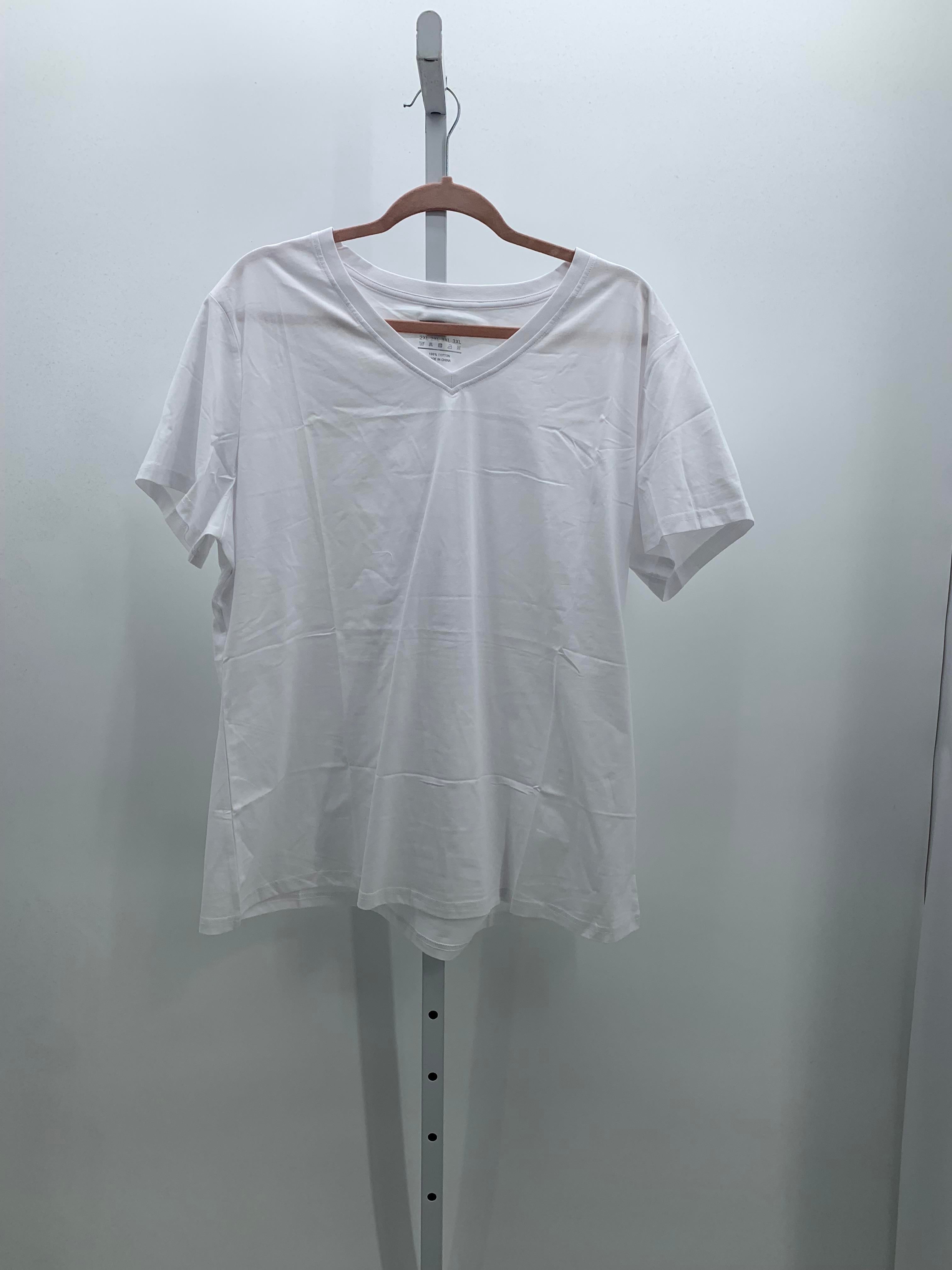 Size 2X Womens Short Sleeve Shirt