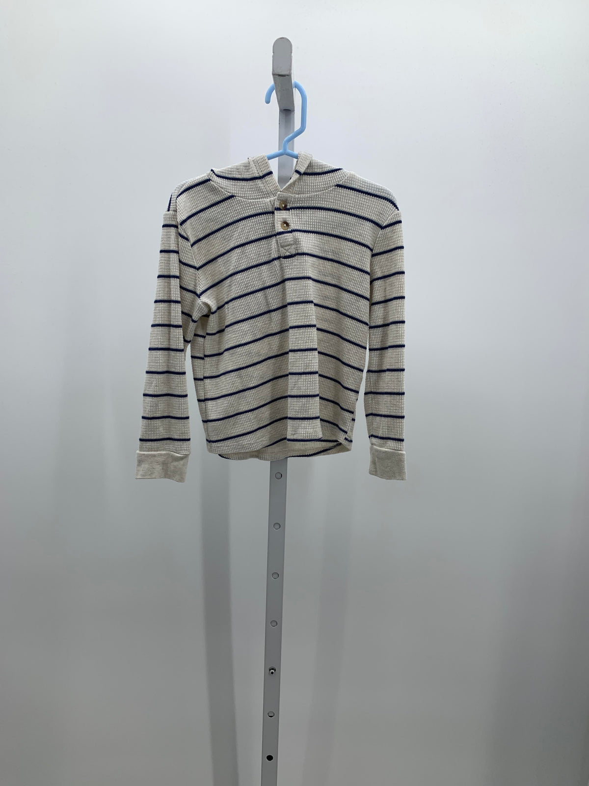 HOODED BLUE STRIPES