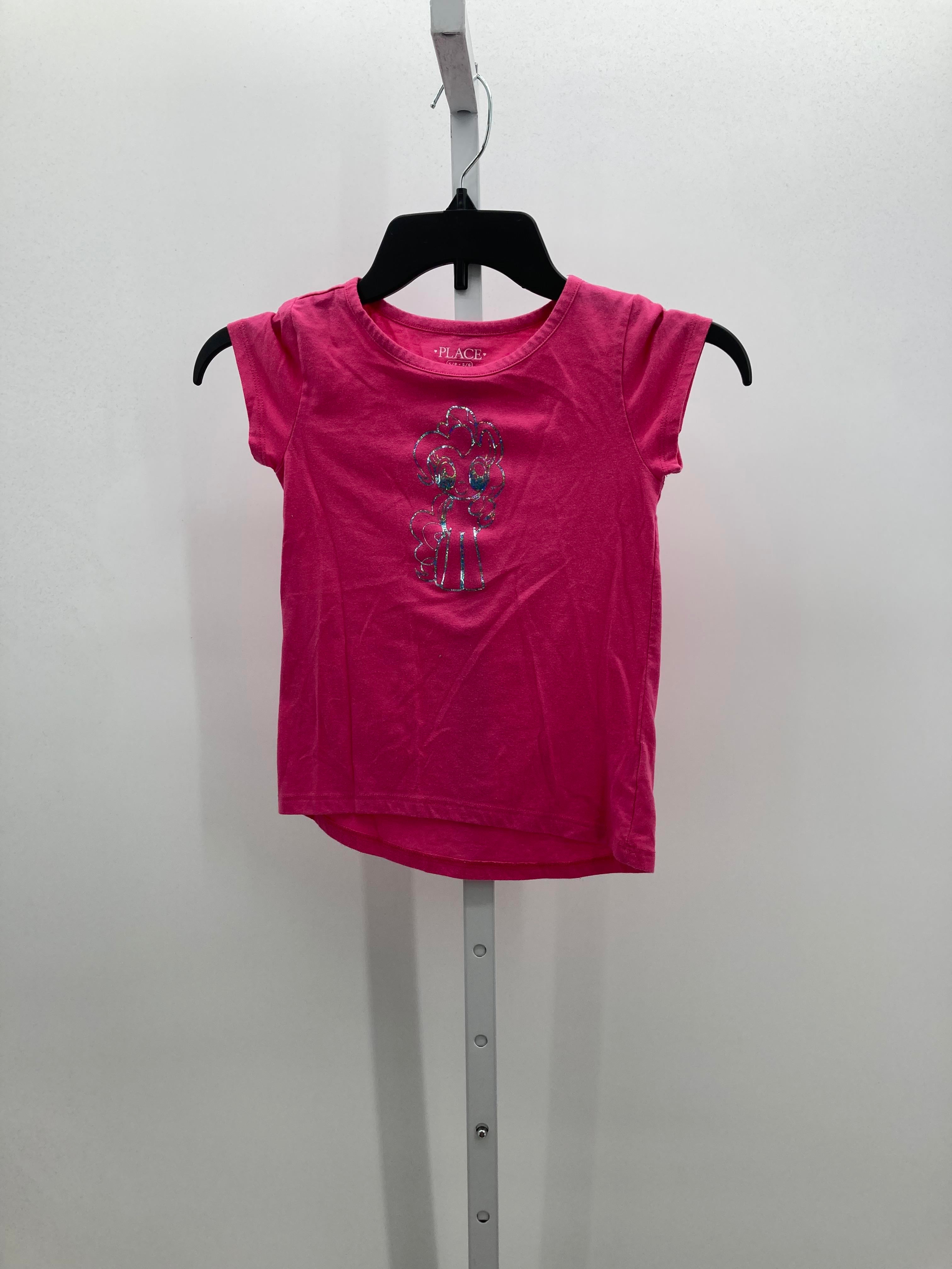 Children's Place Size 5-6 Girls Short Sleeve Shirt