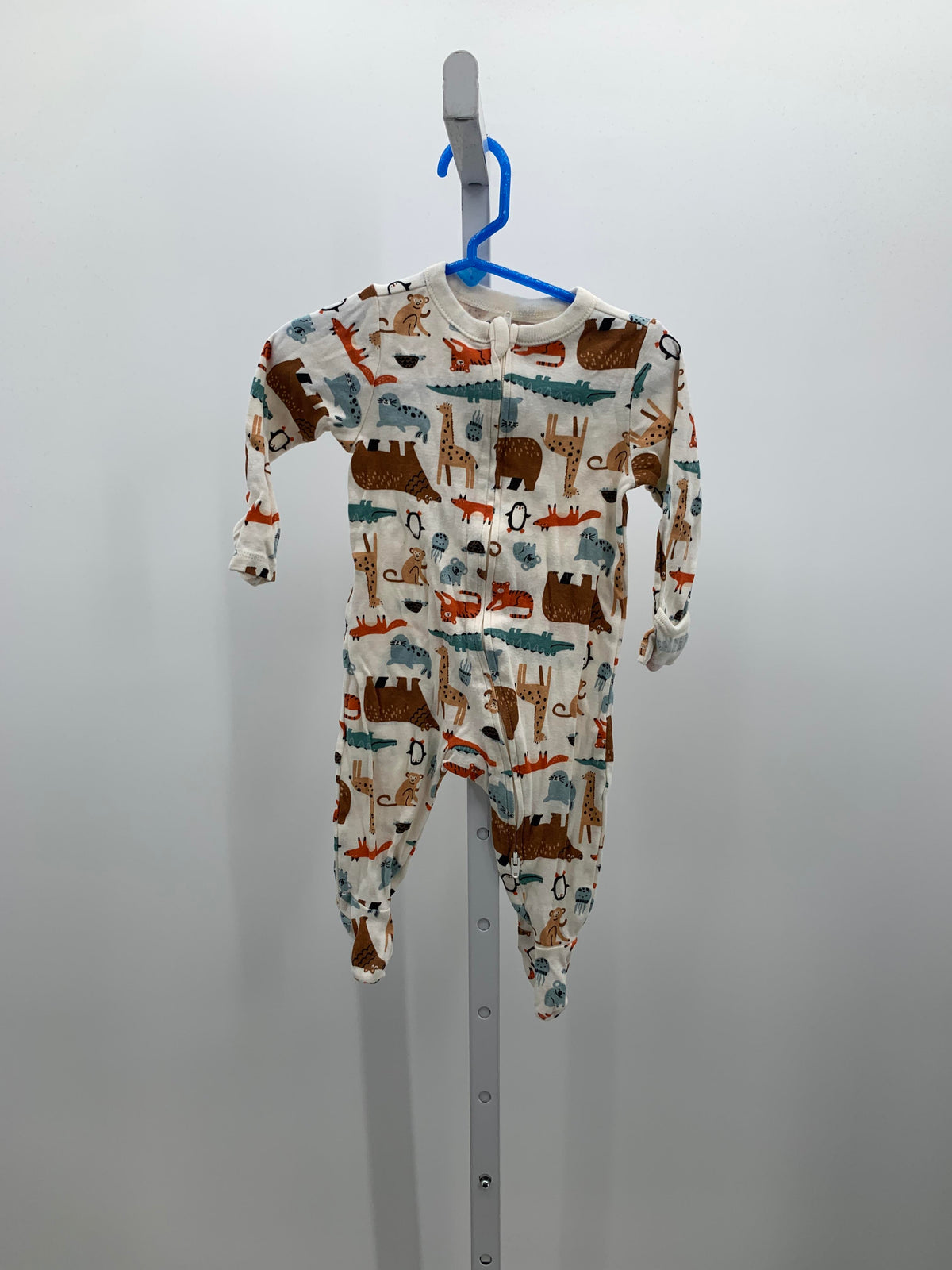 ANIMALS ZIP KNIT