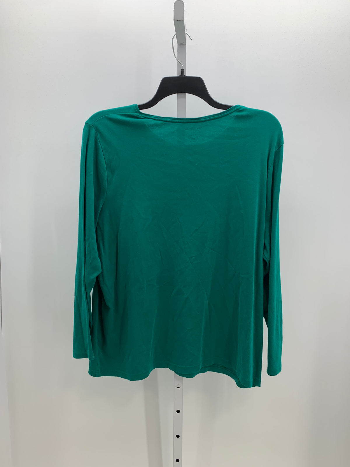 Croft & Barrow Size 3X Womens 3/4 Sleeve Shirt