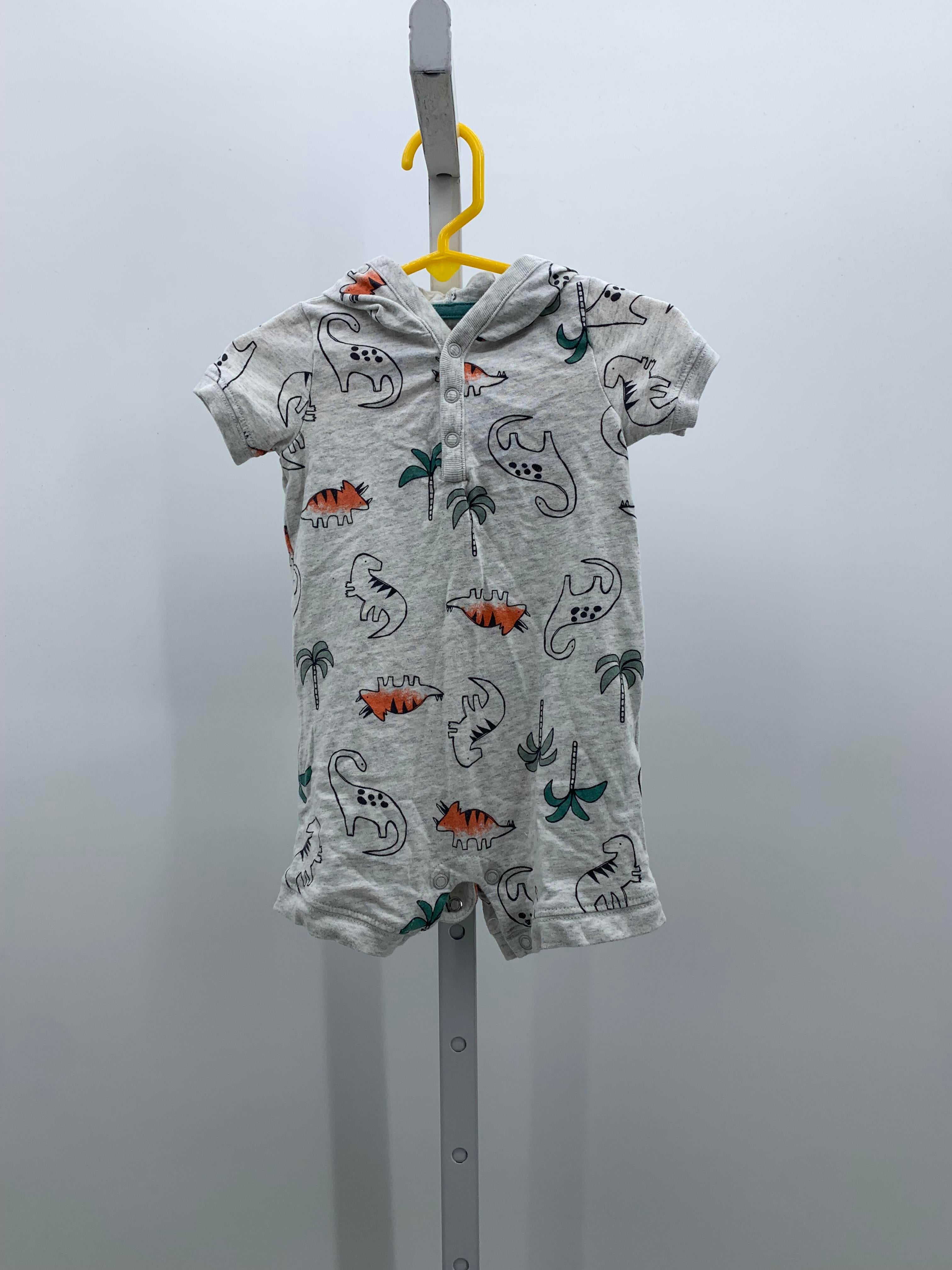 HOODED DINOS KNIT