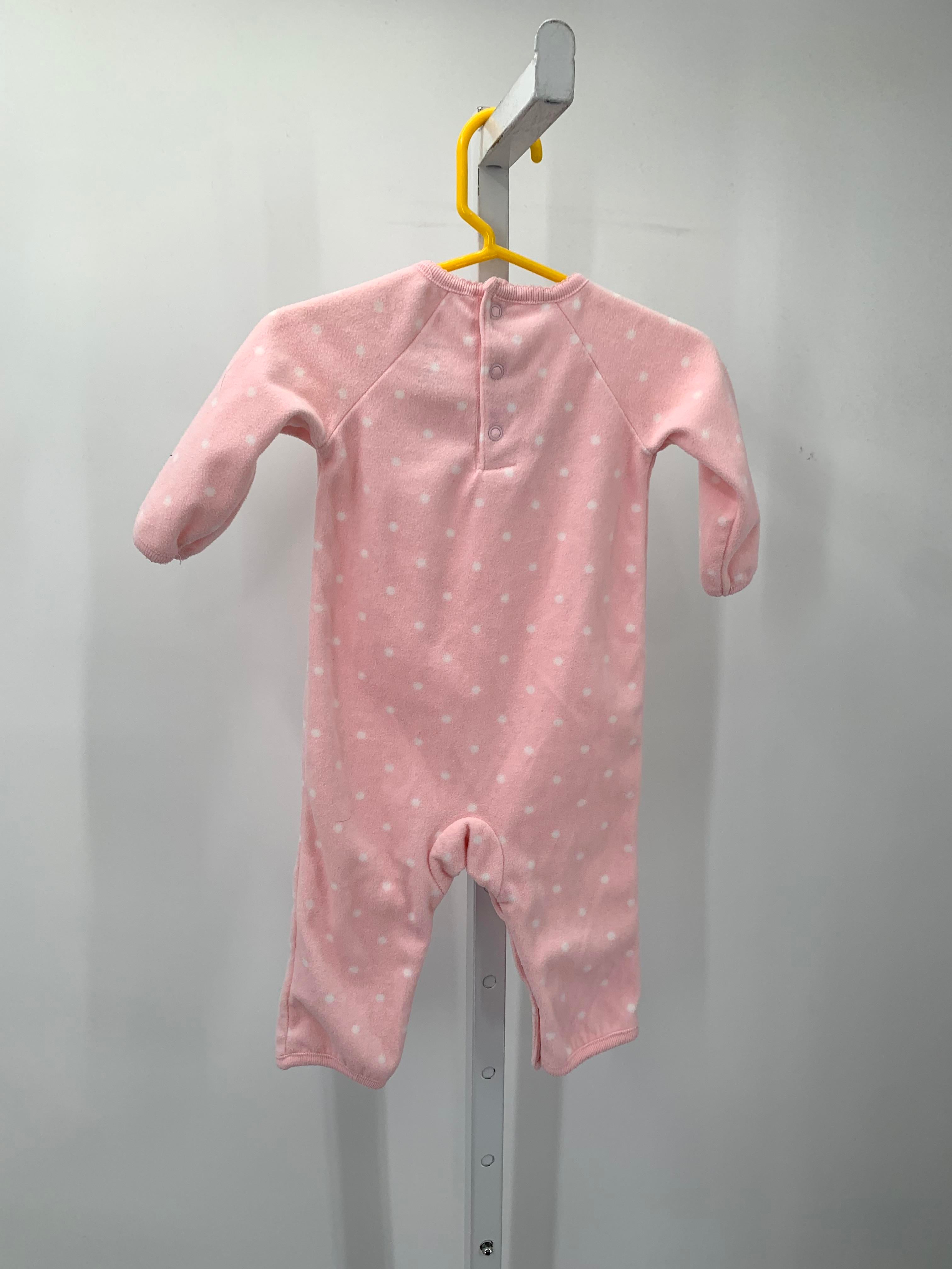 Carters Size 6 Months Girls Long Slv. Romper