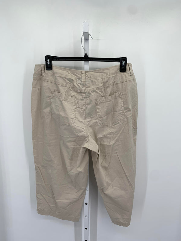 Style & Co. Size 18 W Womens Capri Pants