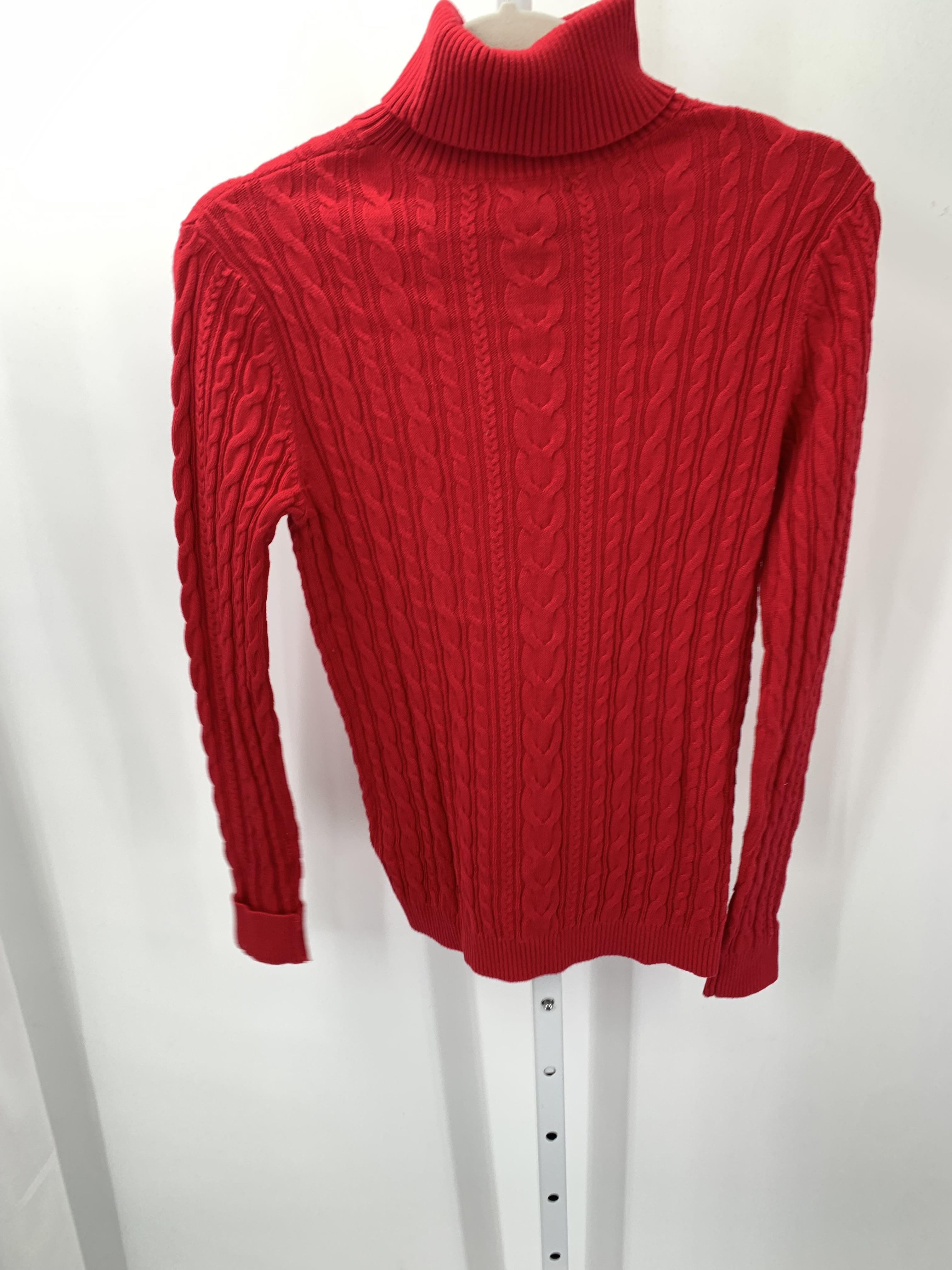 Lands End Size X Small Misses Long Slv Sweater