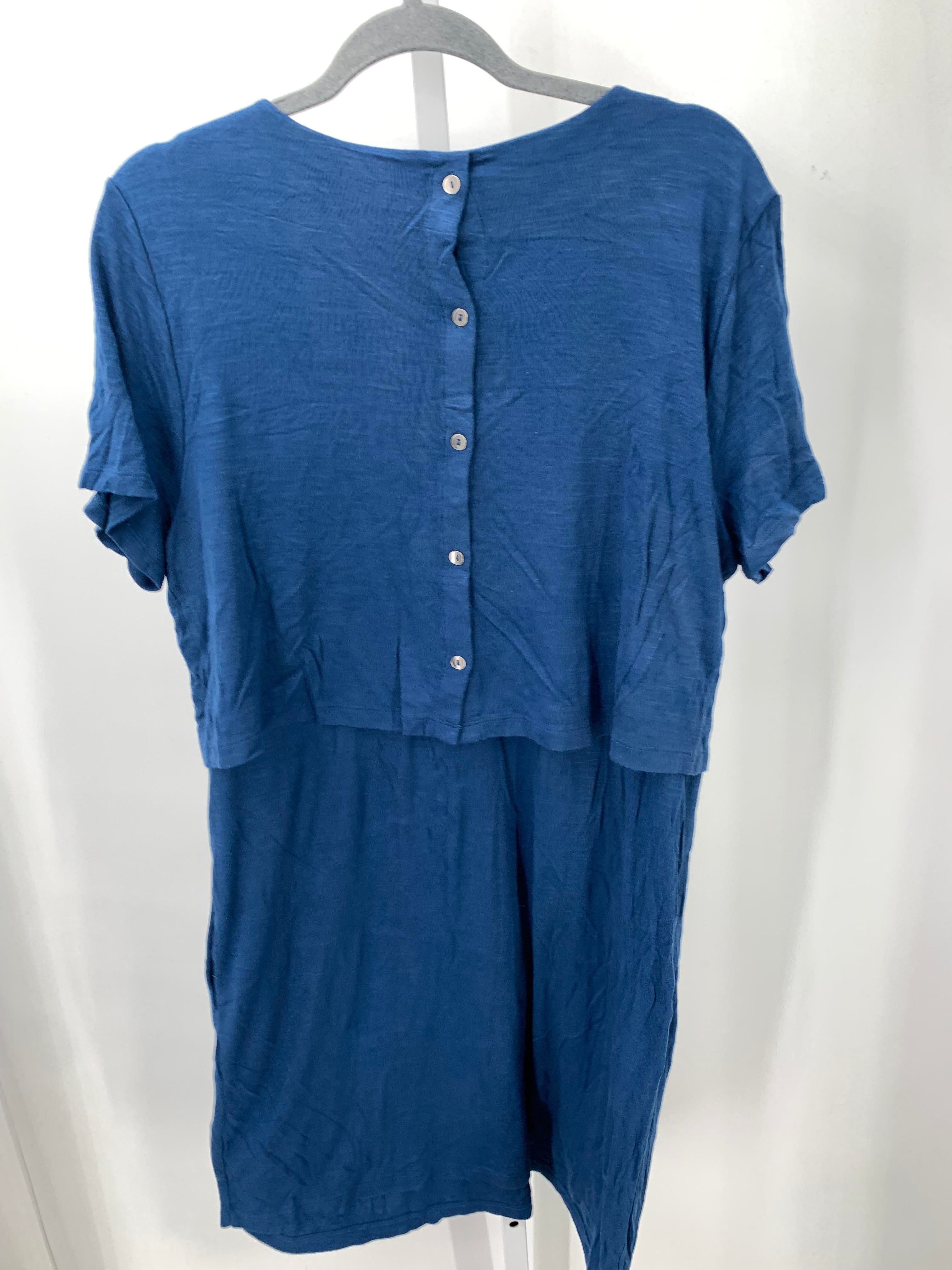 J-Jill Size Extra Large Misses Short Sleeve Dress