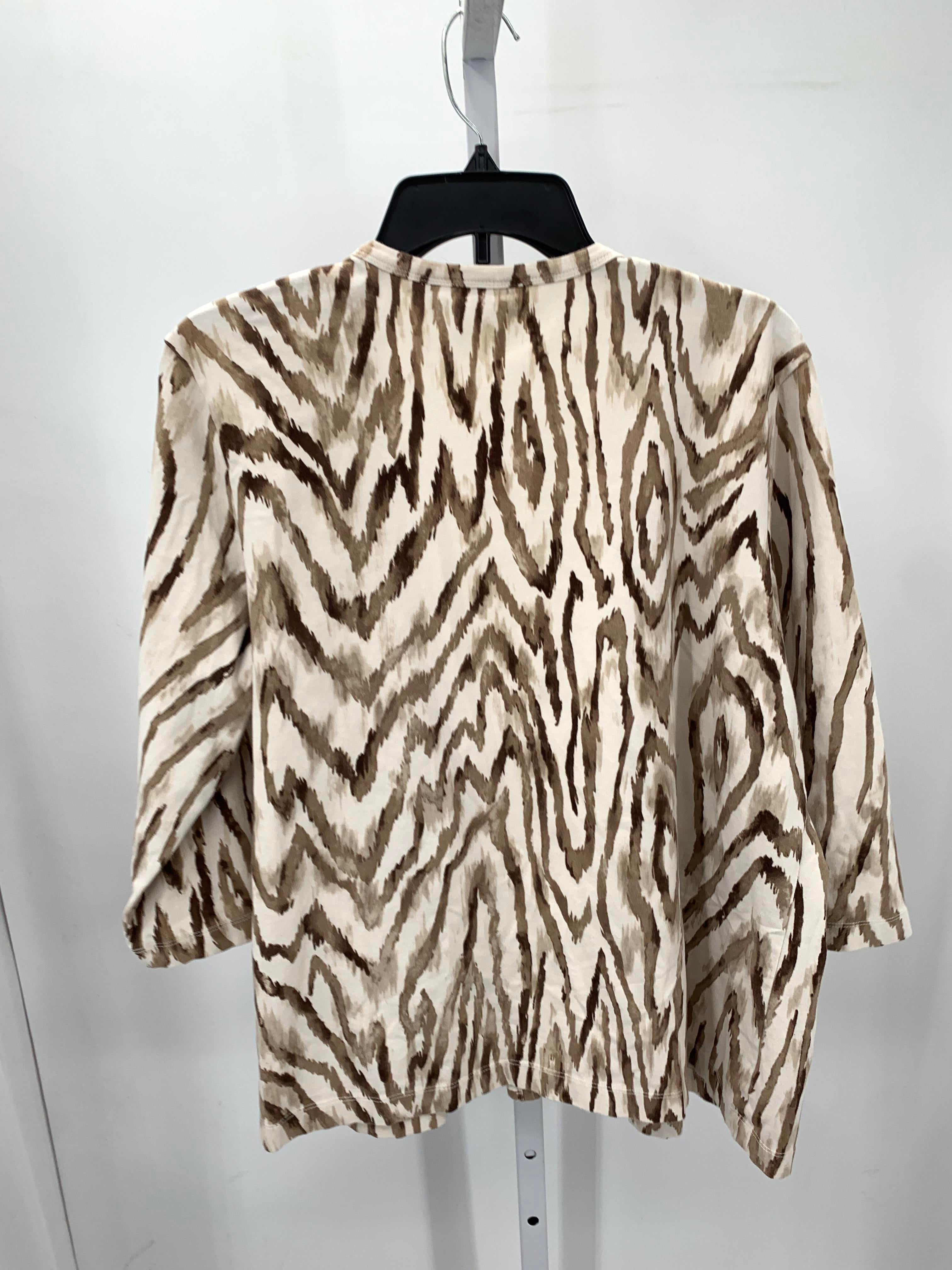 Chico's Size Large Misses Cardigan