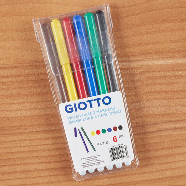 Funny Mats Giotto 6 Pack Markers