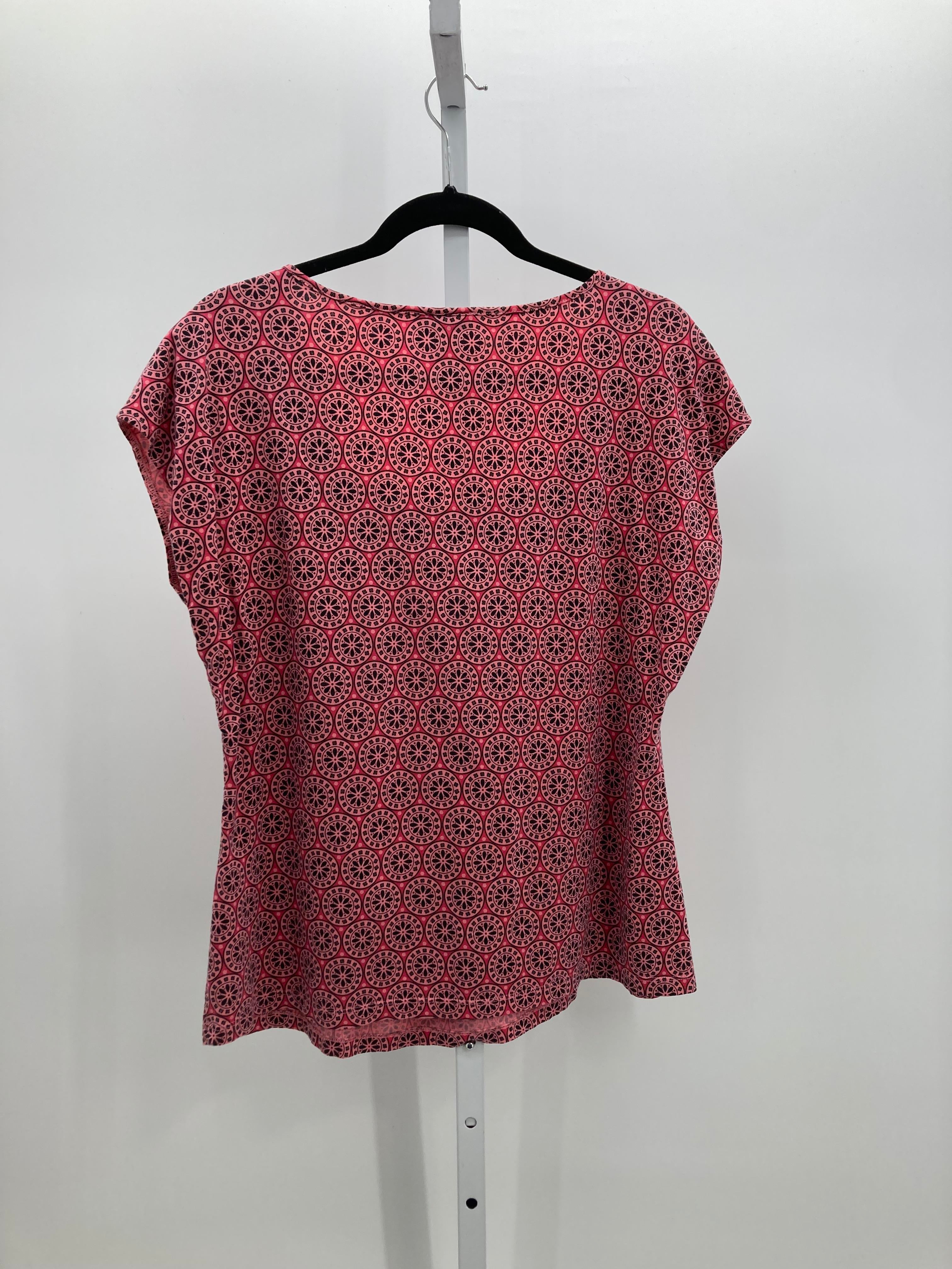 Loft Size Extra Large Misses Short Sleeve Shirt