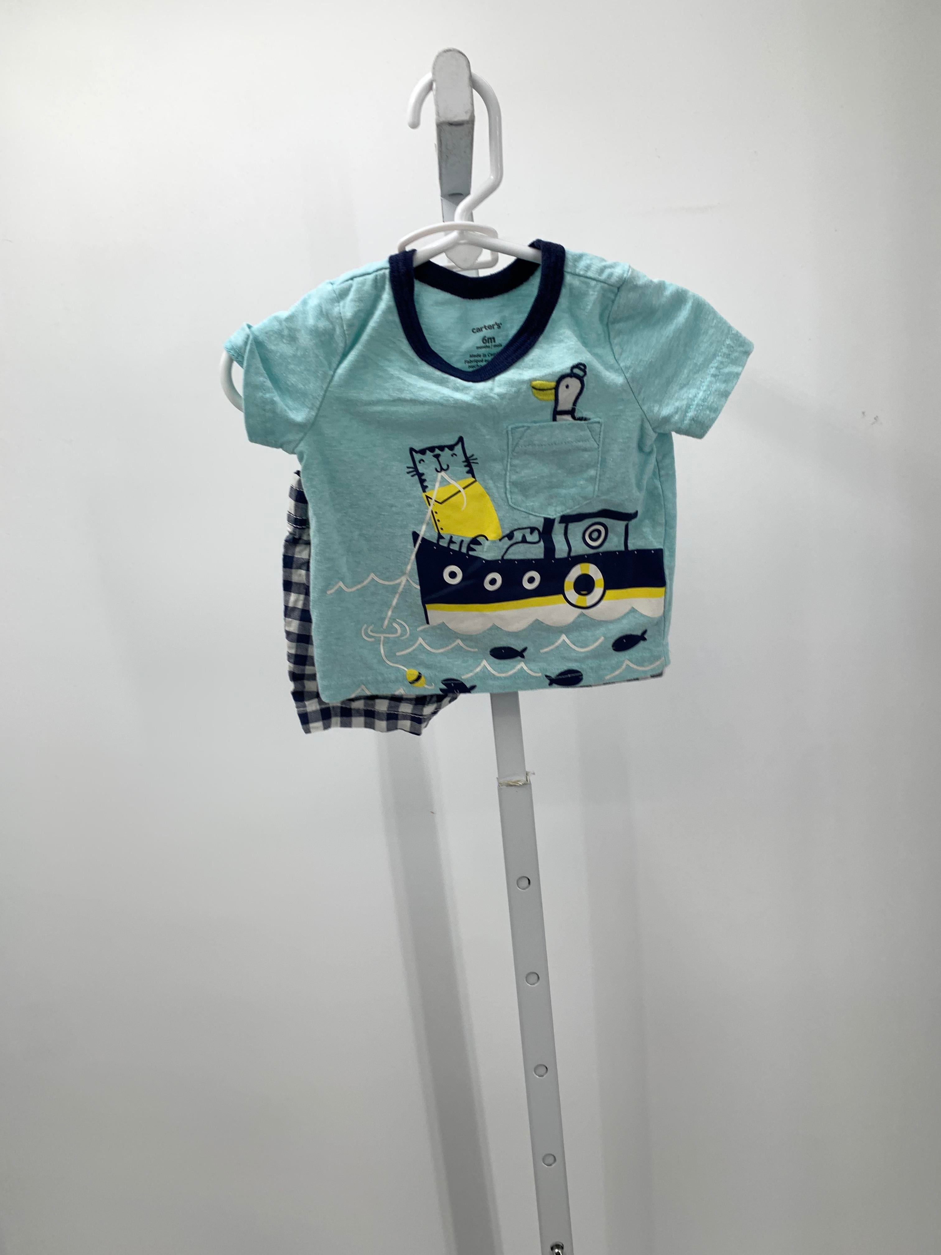 FISHING BOAT SHIRT AND SHORTS