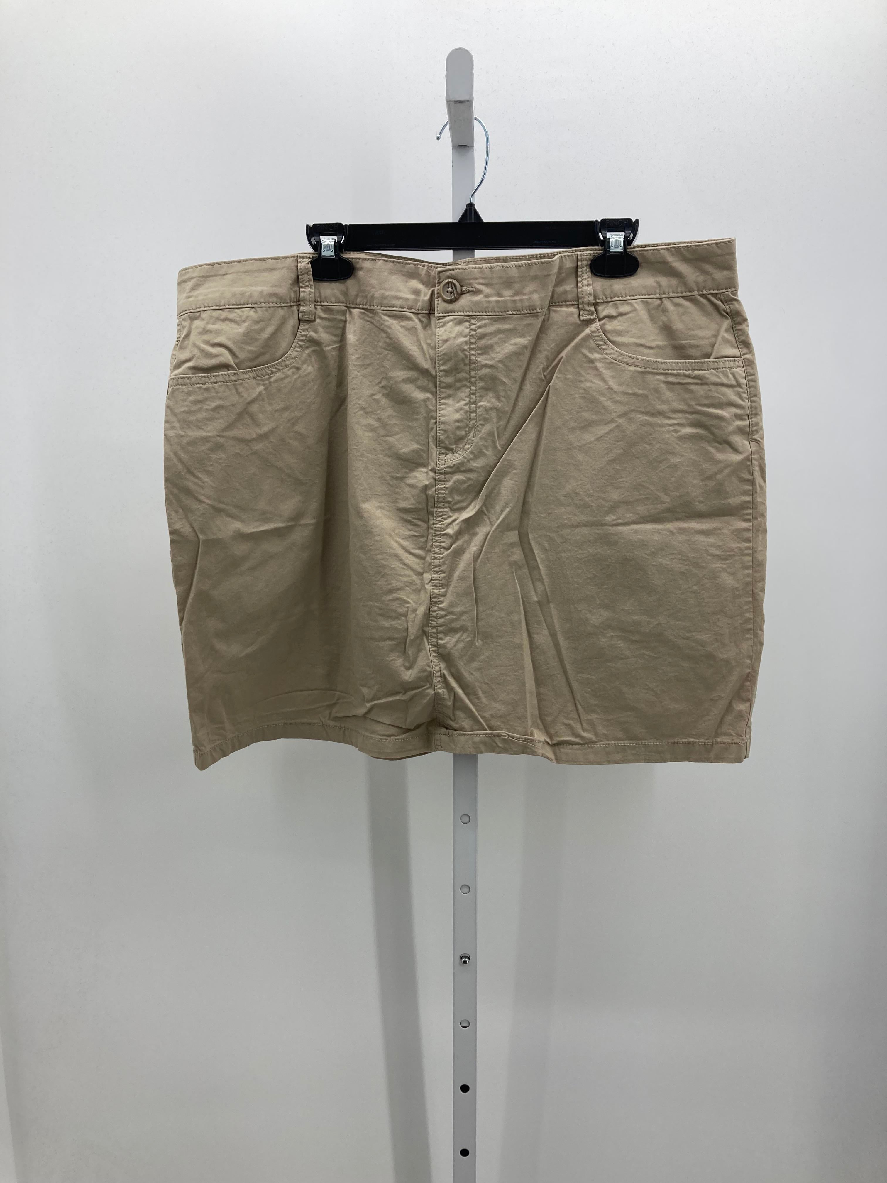 St. Johns Bay Size 18 W Womens Skirt