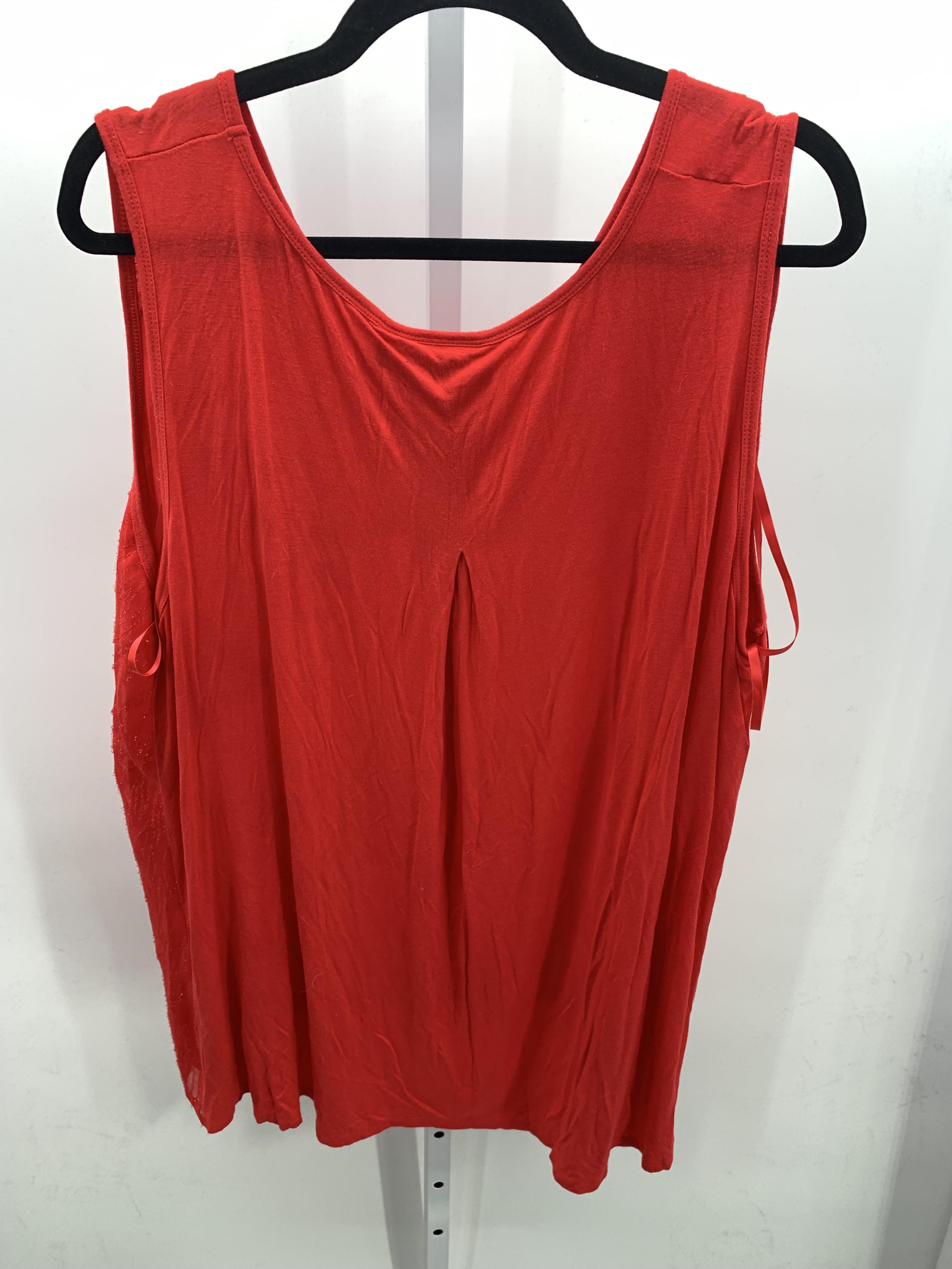 Apt. 9 Size 2X Womens Sleeveless Shirt