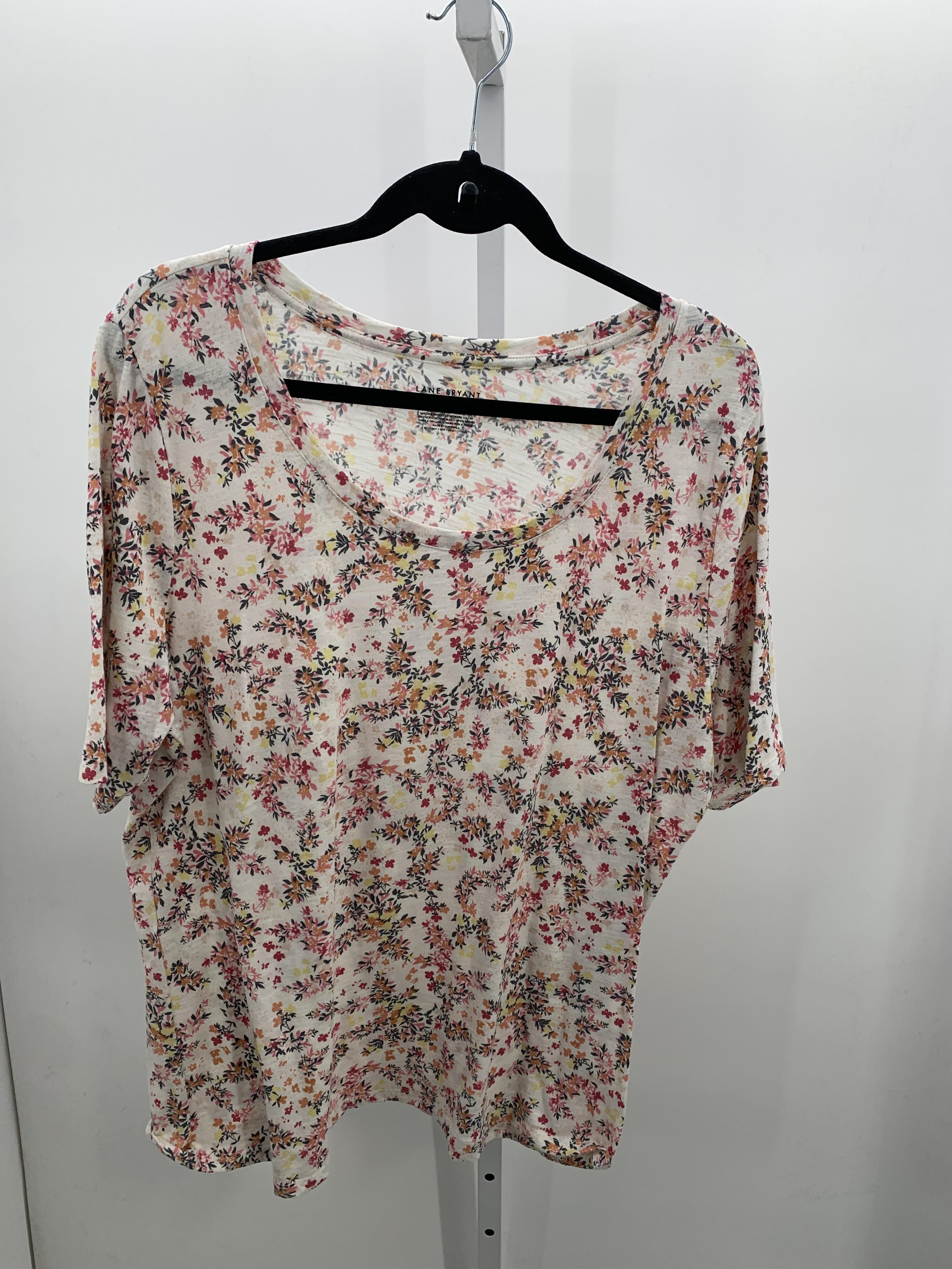 Lane Bryant Size 14/16 W Womens Short Sleeve Shirt